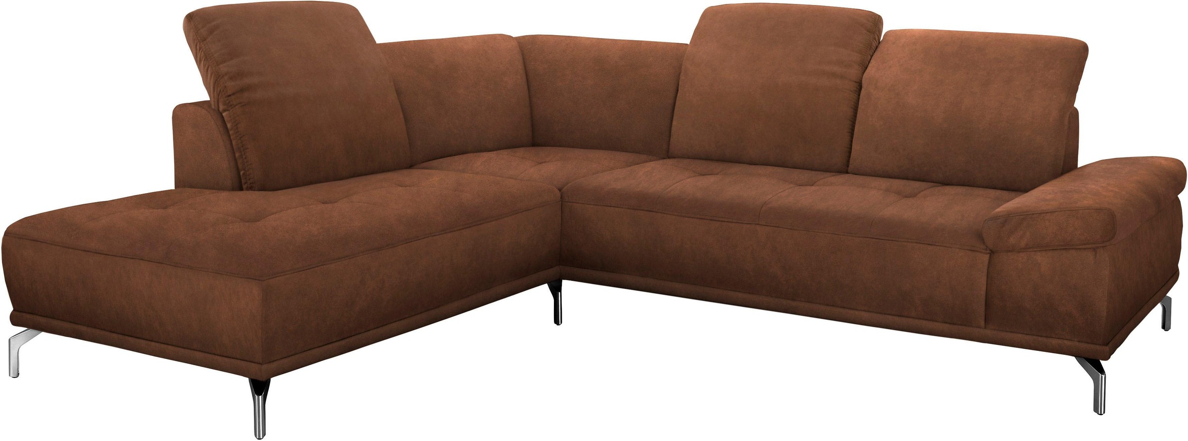 Home affaire Ecksofa "Caluna" Inkl.Sitztiefenverstellung, wahlweise mit Kop günstig online kaufen