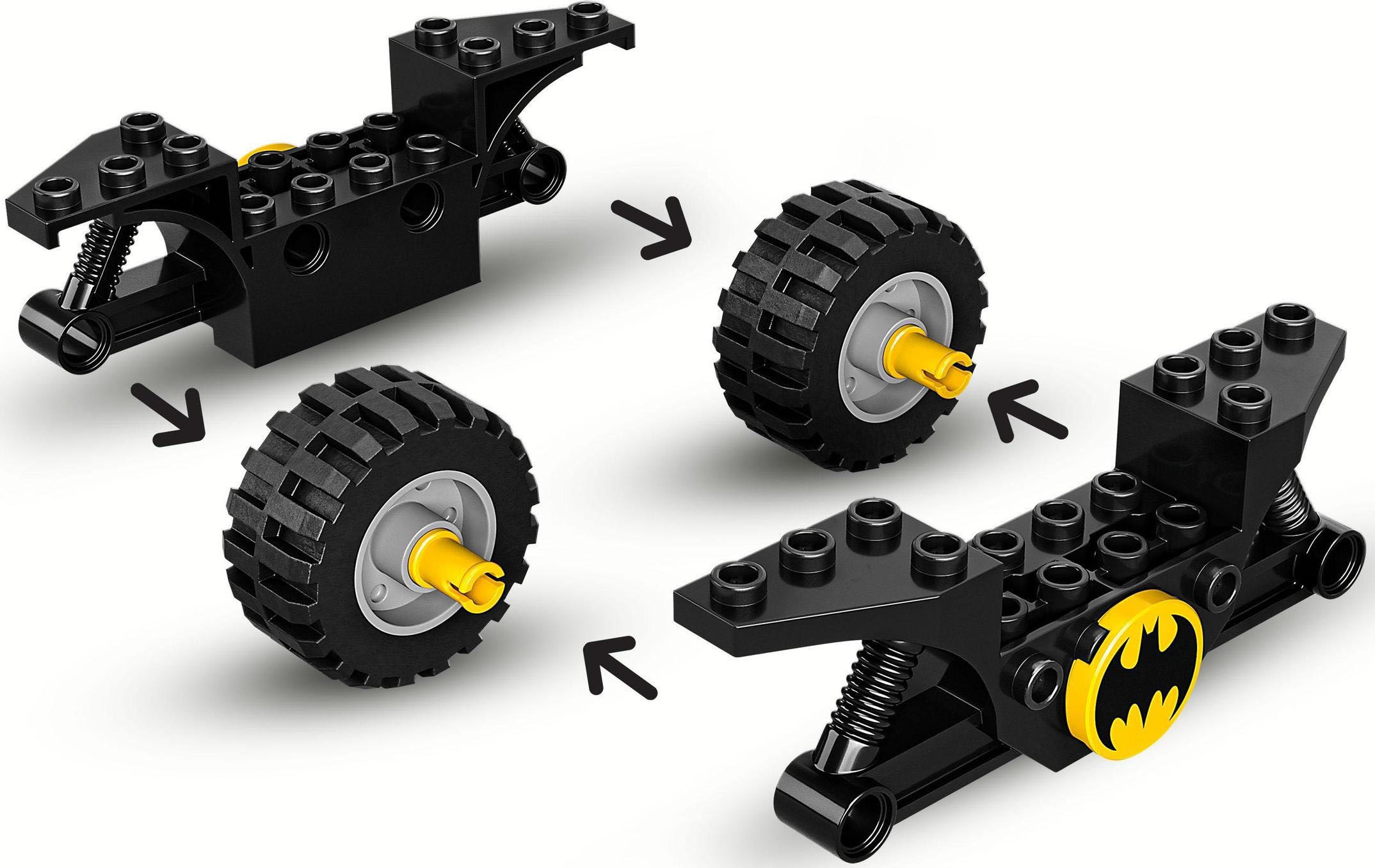 LEGO® Konstruktionsspielsteine »Ba™an vs. Harley Quinn (76220), LEGO® DC Ba™an«, (42 St.)