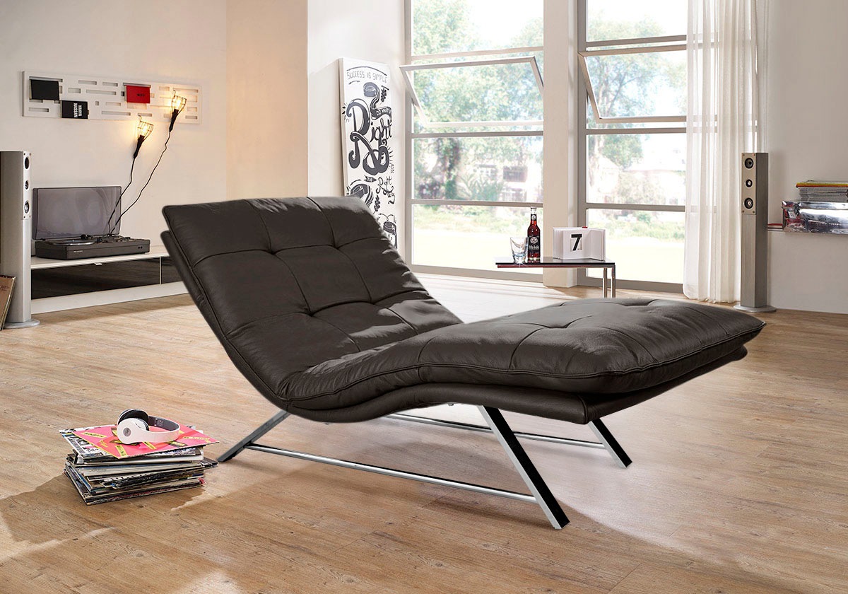 W.SCHILLIG Relaxliege "daily dreams" in Waffelkissen-Optik, wahlweise mit M günstig online kaufen