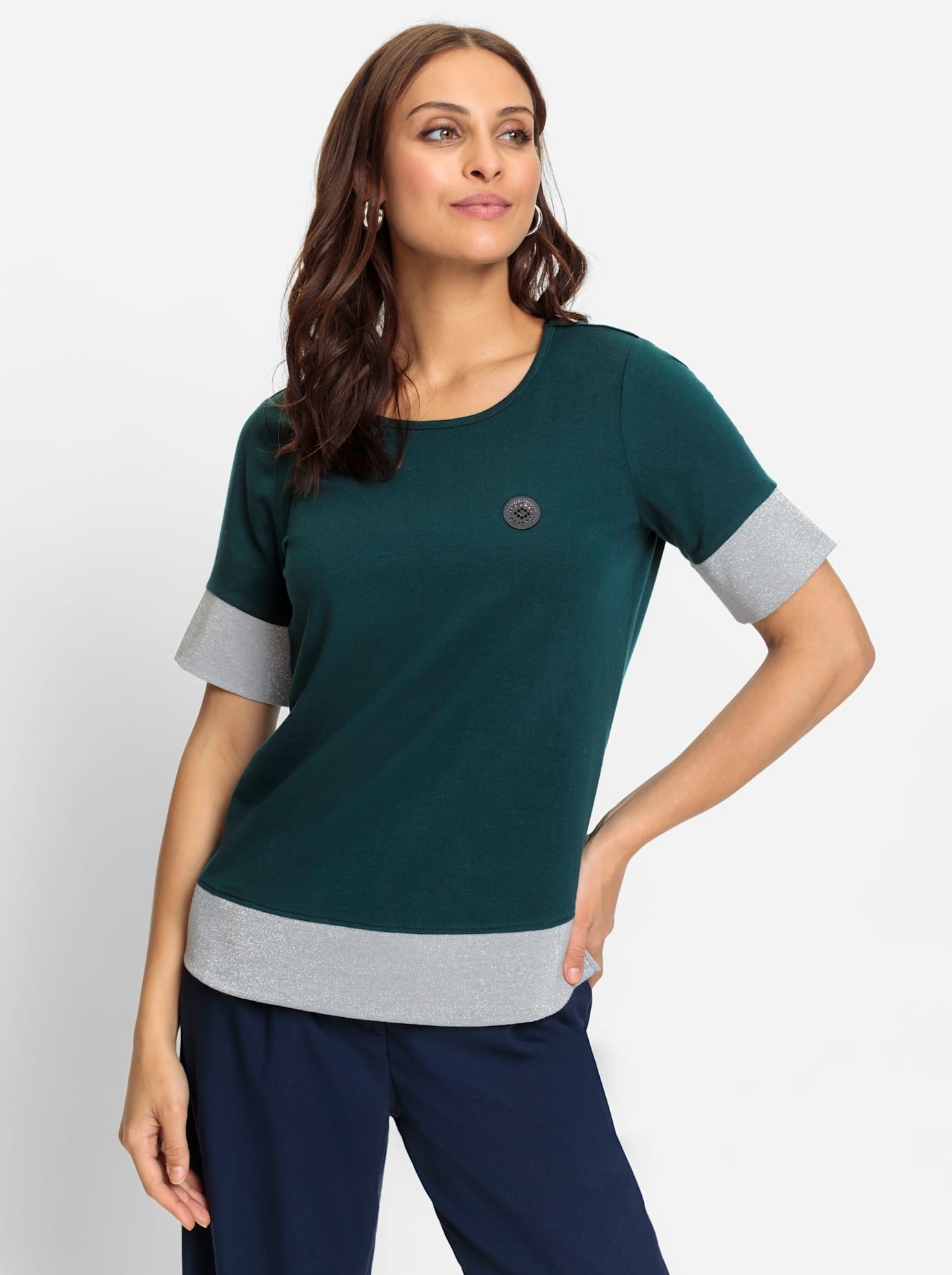 Inspirationen Rundhalsshirt "Shirt" 1 Stk. tlg. günstig online kaufen