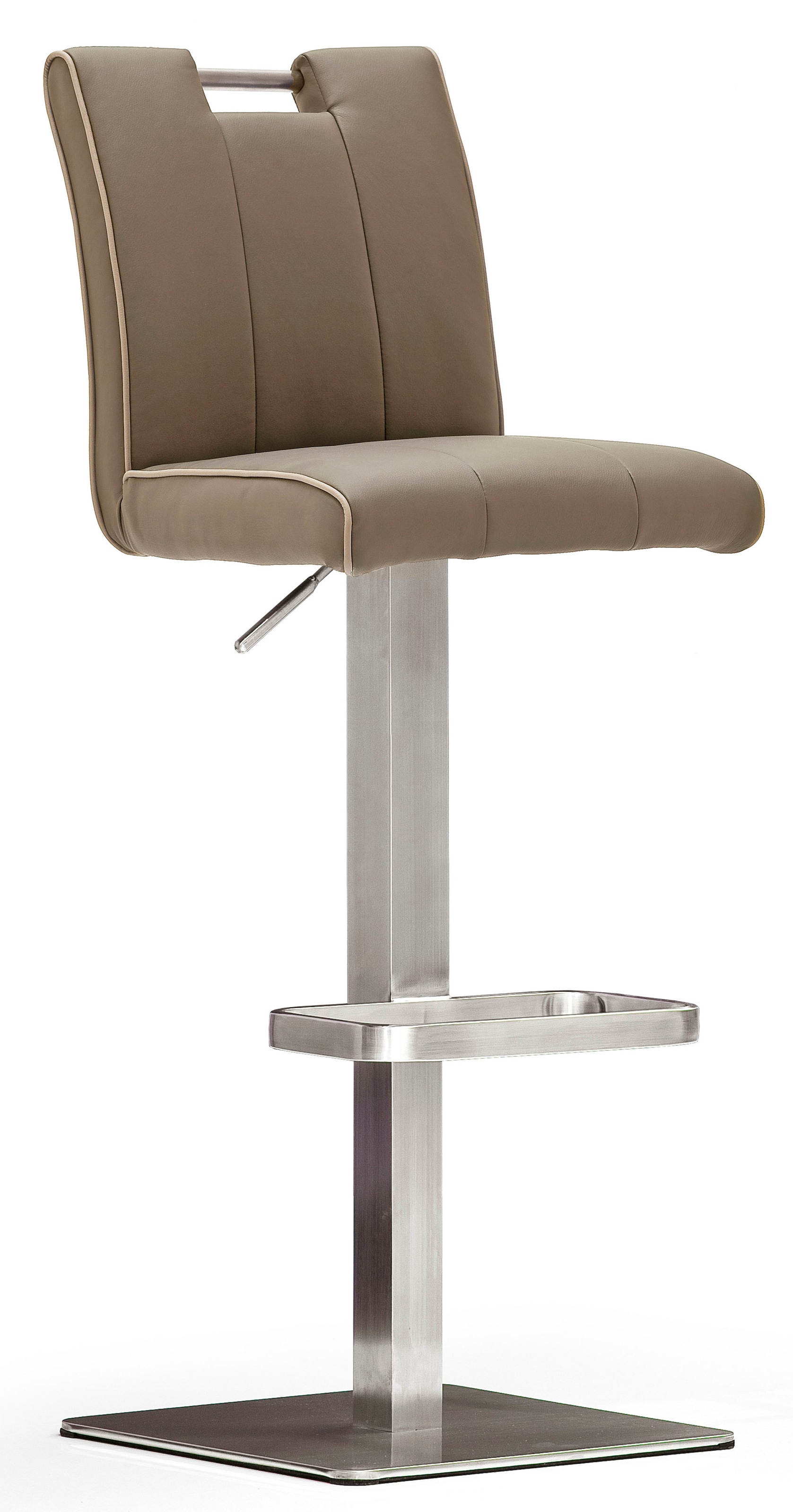MCA furniture Bistrostuhl "BARBECOOL", mit Rückenlehne, Bodenplatte eckig, günstig online kaufen