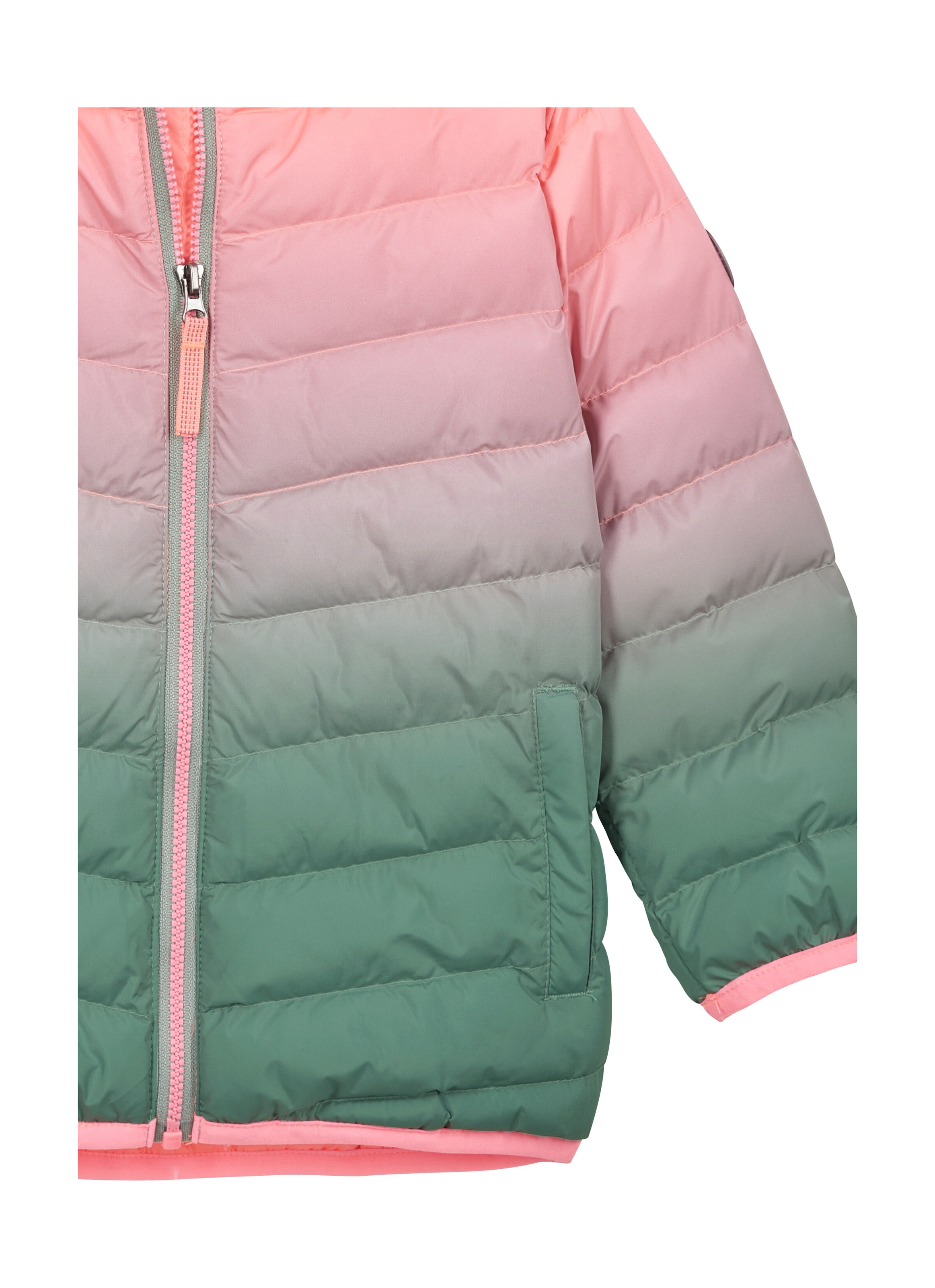 first instinct by killtec Steppjacke »FIOS 16 MNS QLTD JCKT« Leichte Steppjacke mit Farbverlauf und Teflon EcoElite™ Imprägnierung