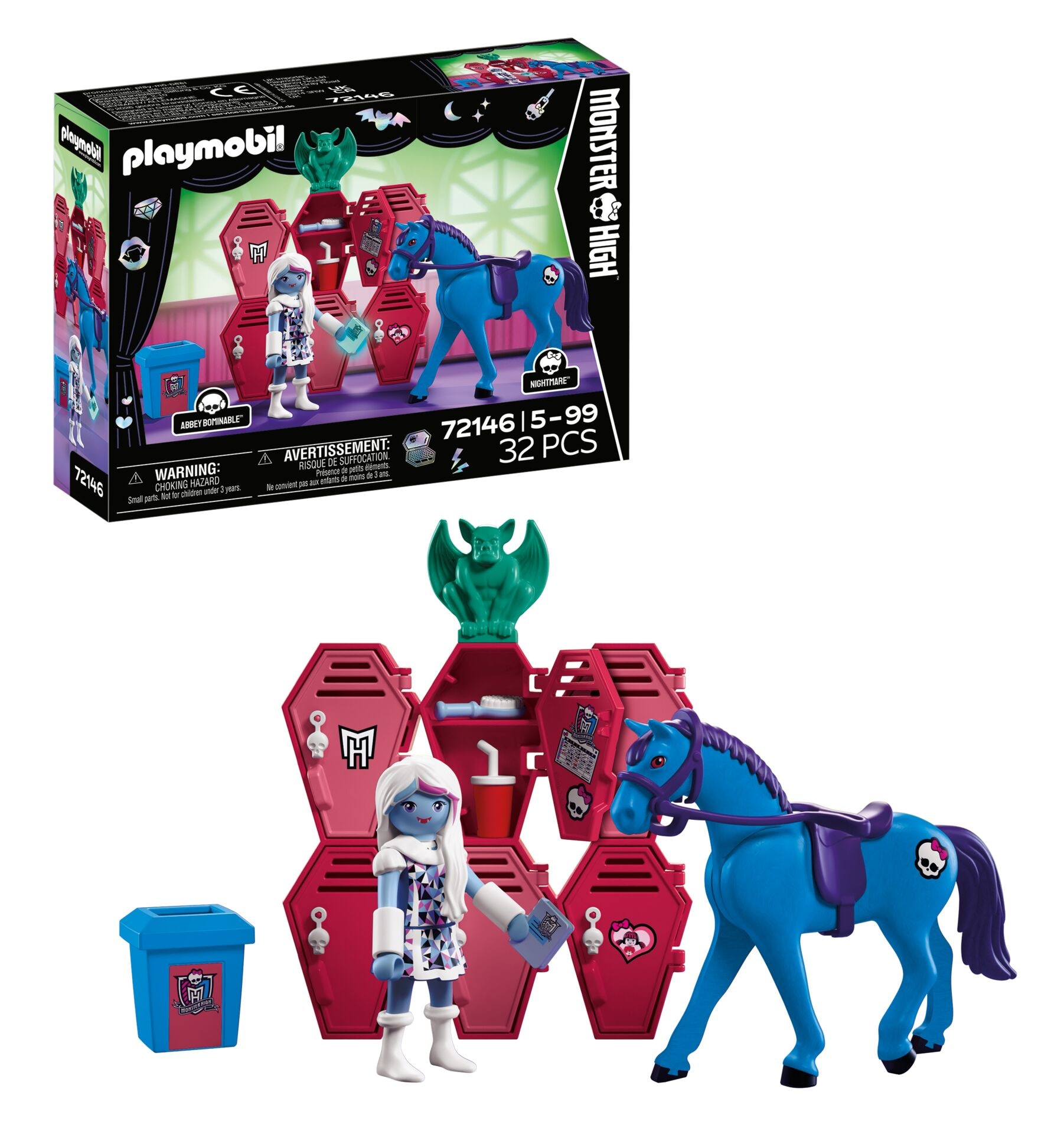 Playmobil® Konstruktions-Spielset »Abbey bei den SpindenTM (72146), Monster High™« Made in Europe