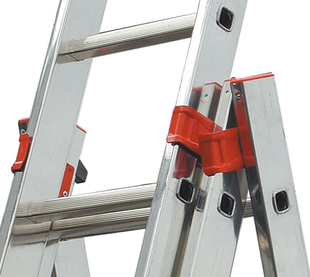 KRAUSE Vielzweckleiter »Tribilo«, Alu, 3x8 Sprossen, Arbeitshöhe ca. 605 cm