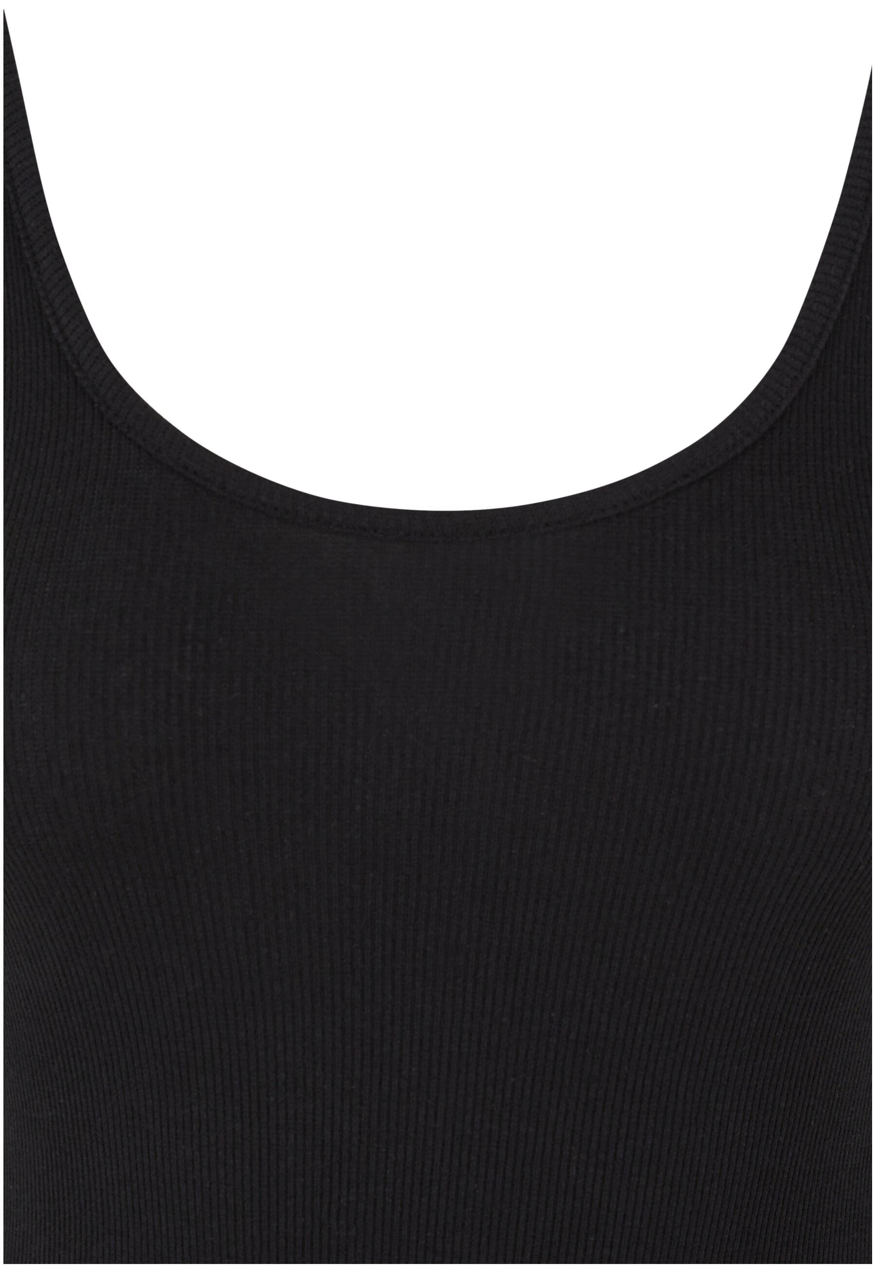 URBAN CLASSICS Shirtkleid »Urban Classics Damen Ladies Rib Top Dress«, (1 tlg.)