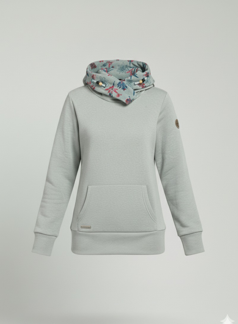 Ragwear Angellika Flowers Sweatshirt White XL 2