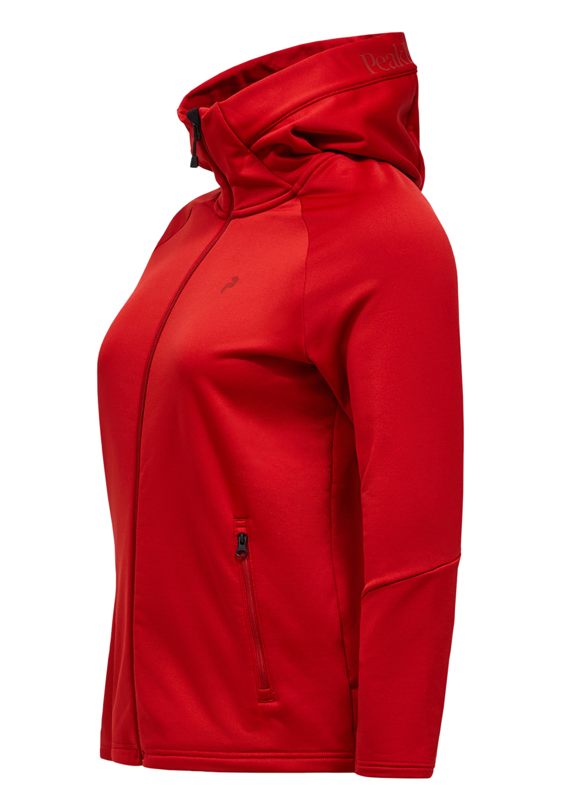 Peak Performance Fleecejacke »W Rider Essentials Midlayer Zip Hood« mit sportivem Design