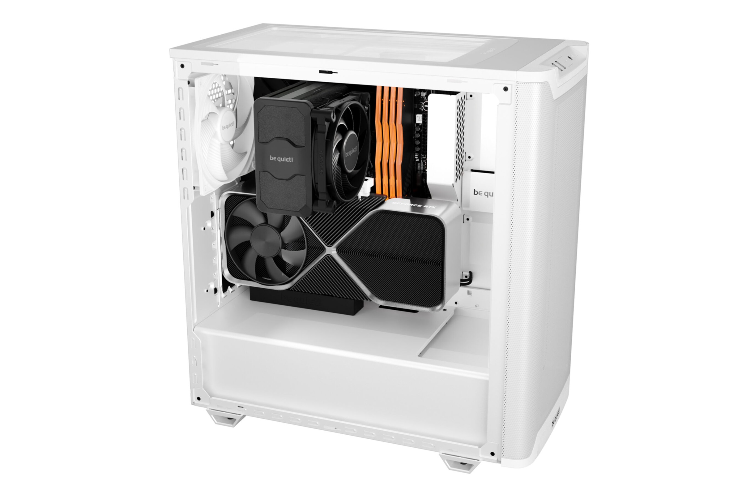 be quiet! PC-Gehäuse »PURE BASE 501 Airflow Window White«