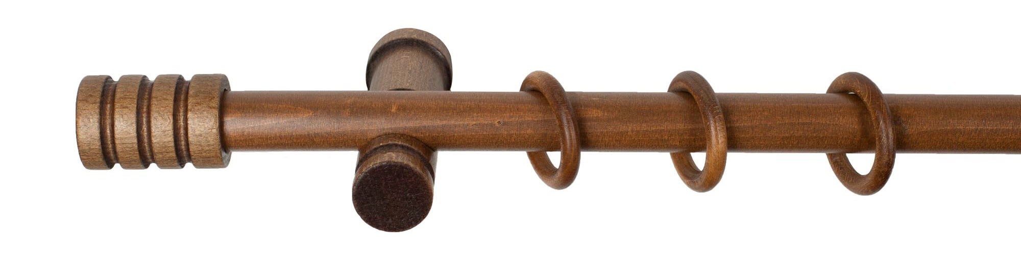 SN DECO GROUP Gardinenstange »Pisa«, 1 läufig-läufig, Fixmaß