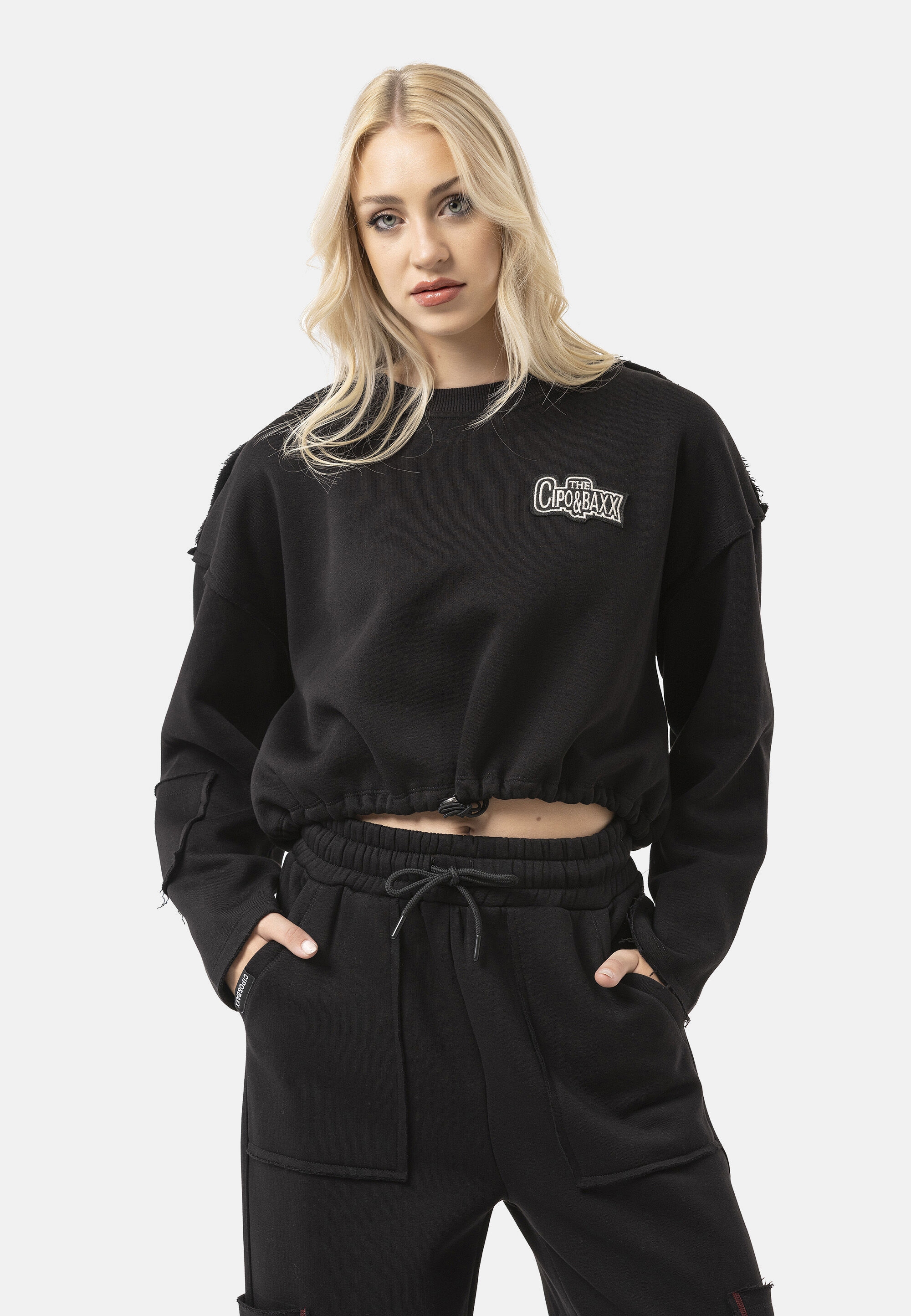 Cipo & Baxx Sweatshirt »WL370«, 1 Stk. hochwertiger Sweatstoff
