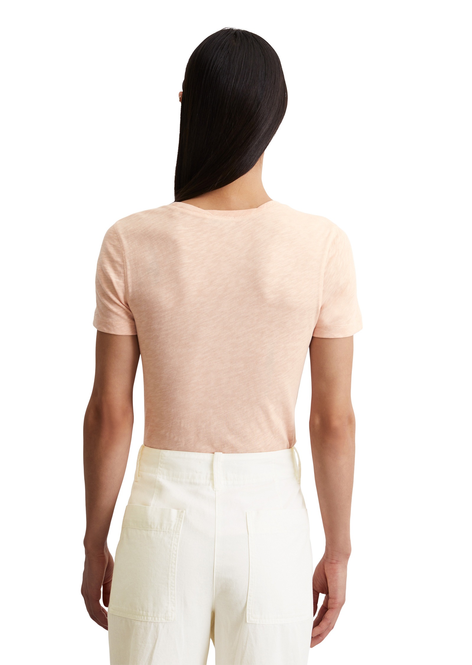 Marc O'Polo T-Shirt »mit getwistetem Ausschnitt«