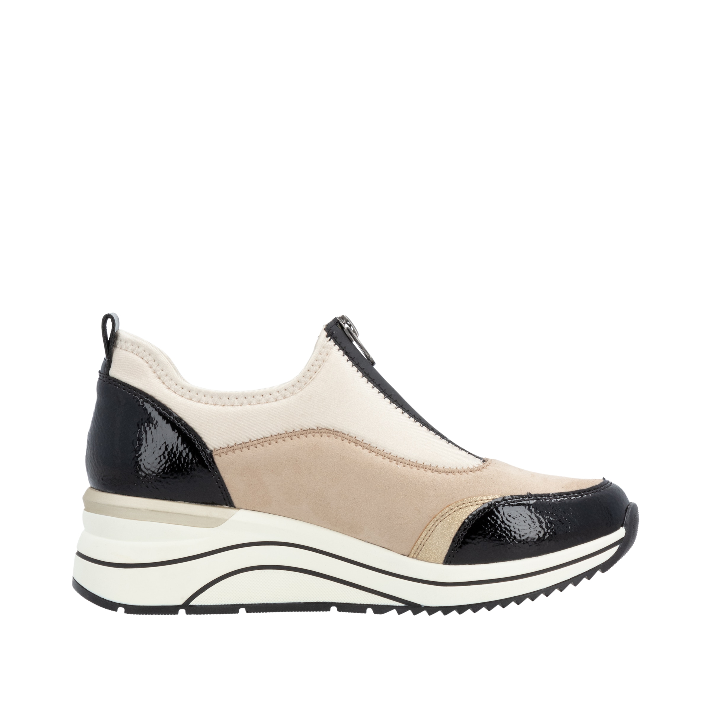 Remonte Slip-On Sneaker »Elisabeth Hurley-Collection«, Keilsneaker, Slipper, Schlupfschuh, Freizeitschuh, vegan