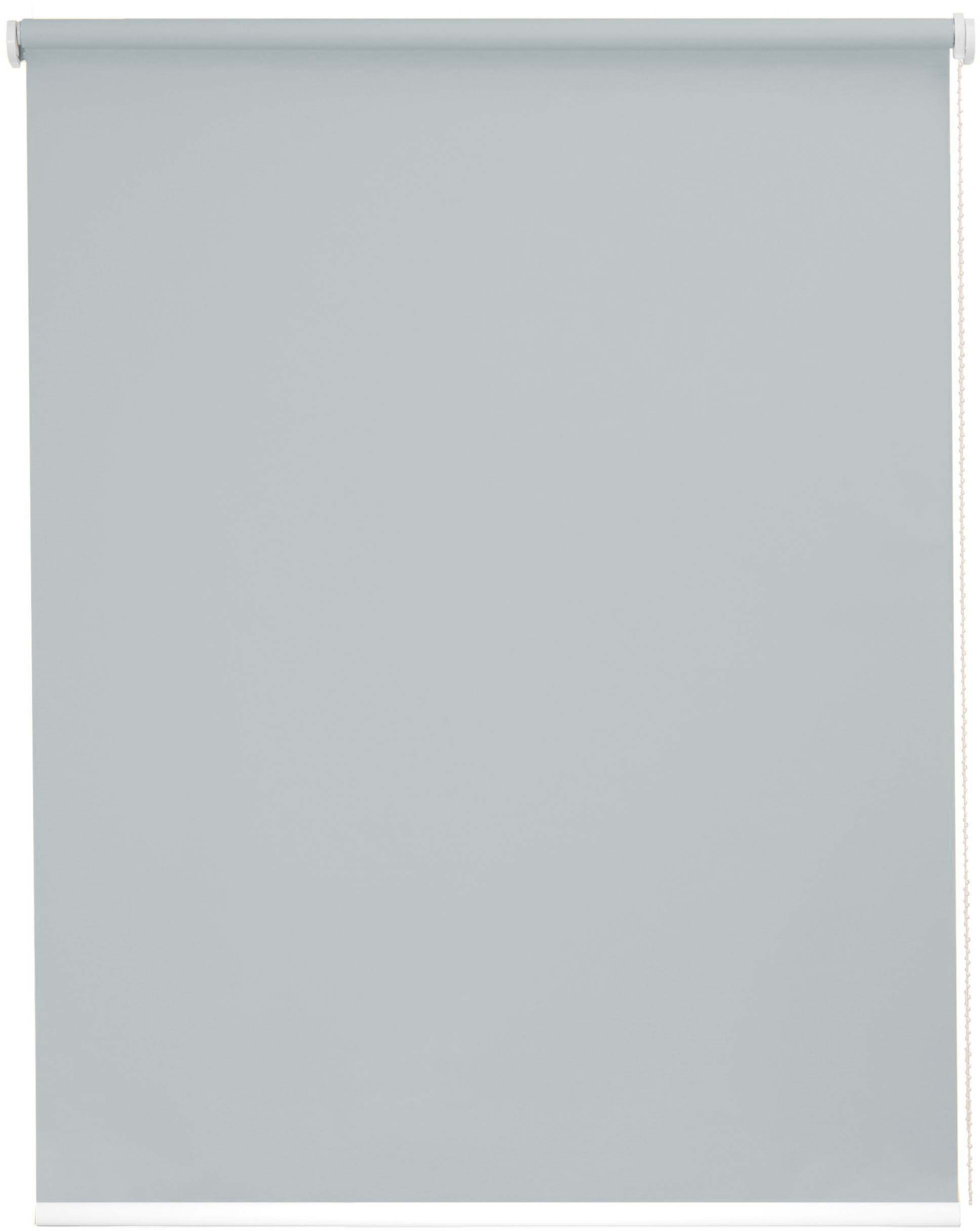 Seitenzugrollo SUNLINES, B:132cm H:220cm, grau, Kunststoff, Metall, Polyester, Rollos, "Eco-Line Upcycling"