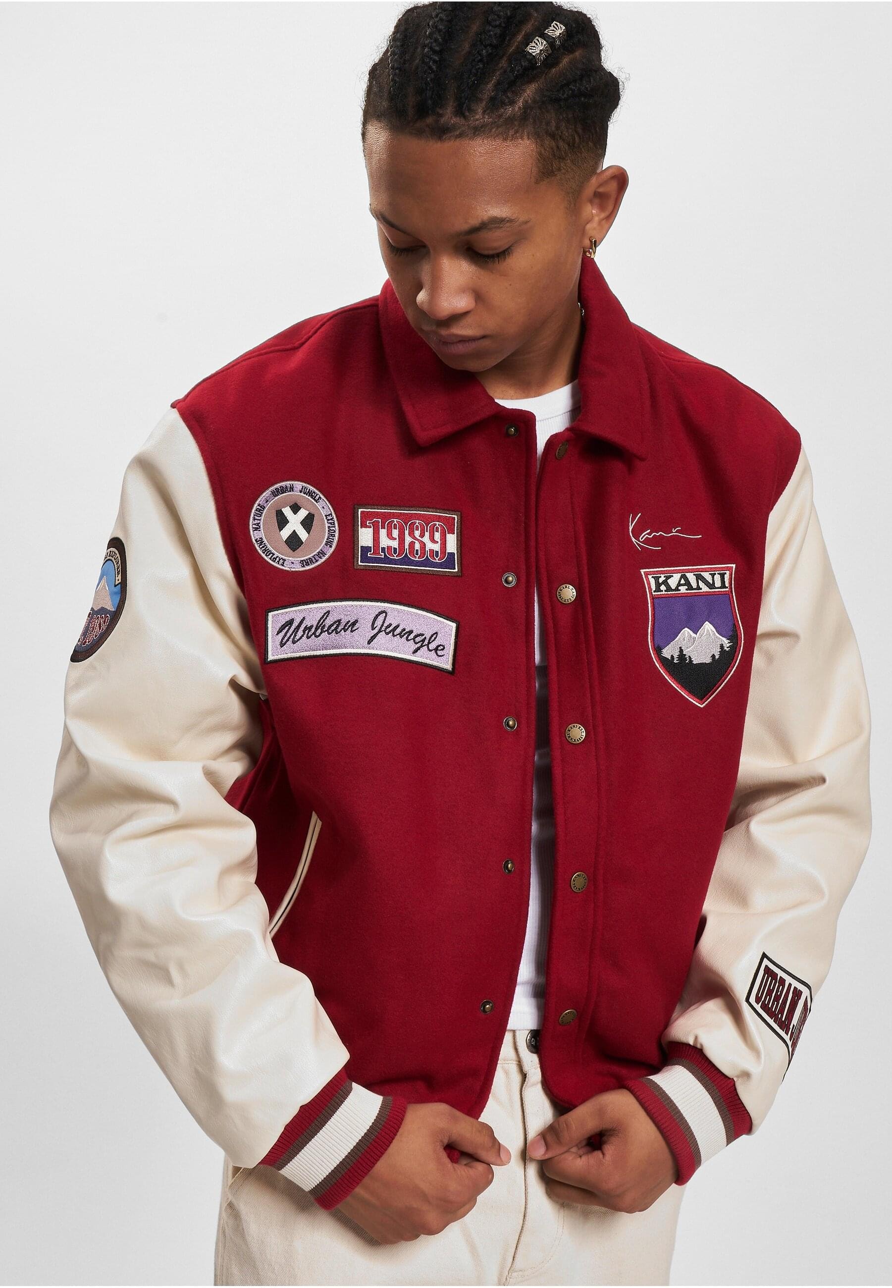 Karl Kani Collegejacke »Karl Kani Herren«, (1 St.), ohne Kapuze