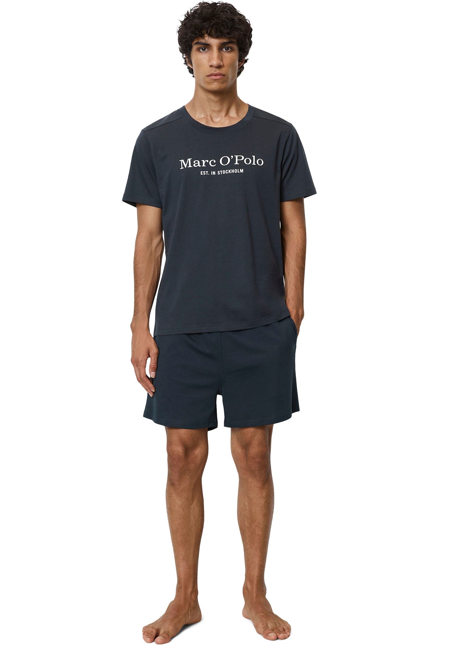 Marc OPolo T-Shirt "Mix & Match Cotton", mit Logo-Print vorn günstig online kaufen