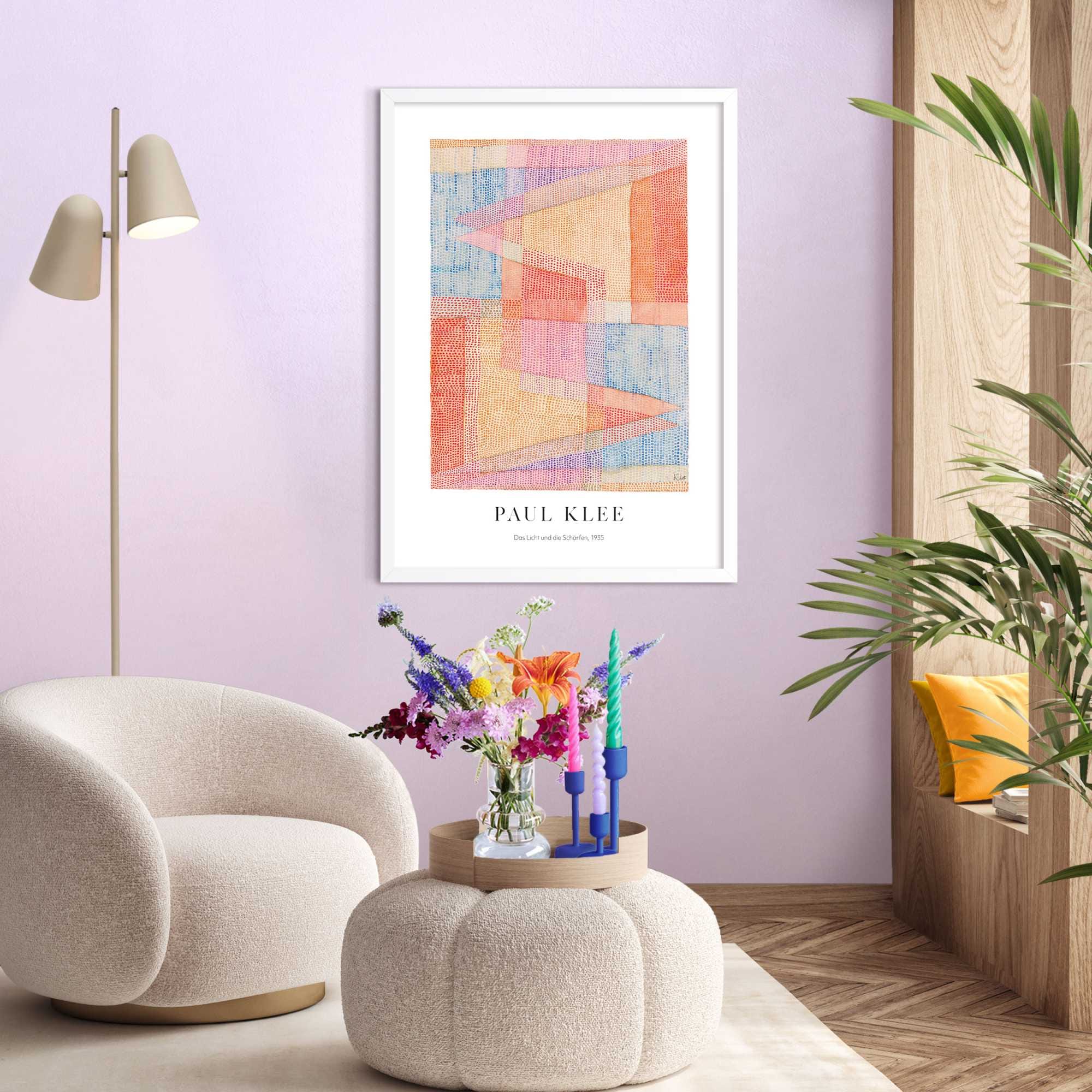 Reinders Bild mit Rahmen "Paul Klee Triangles" günstig online kaufen