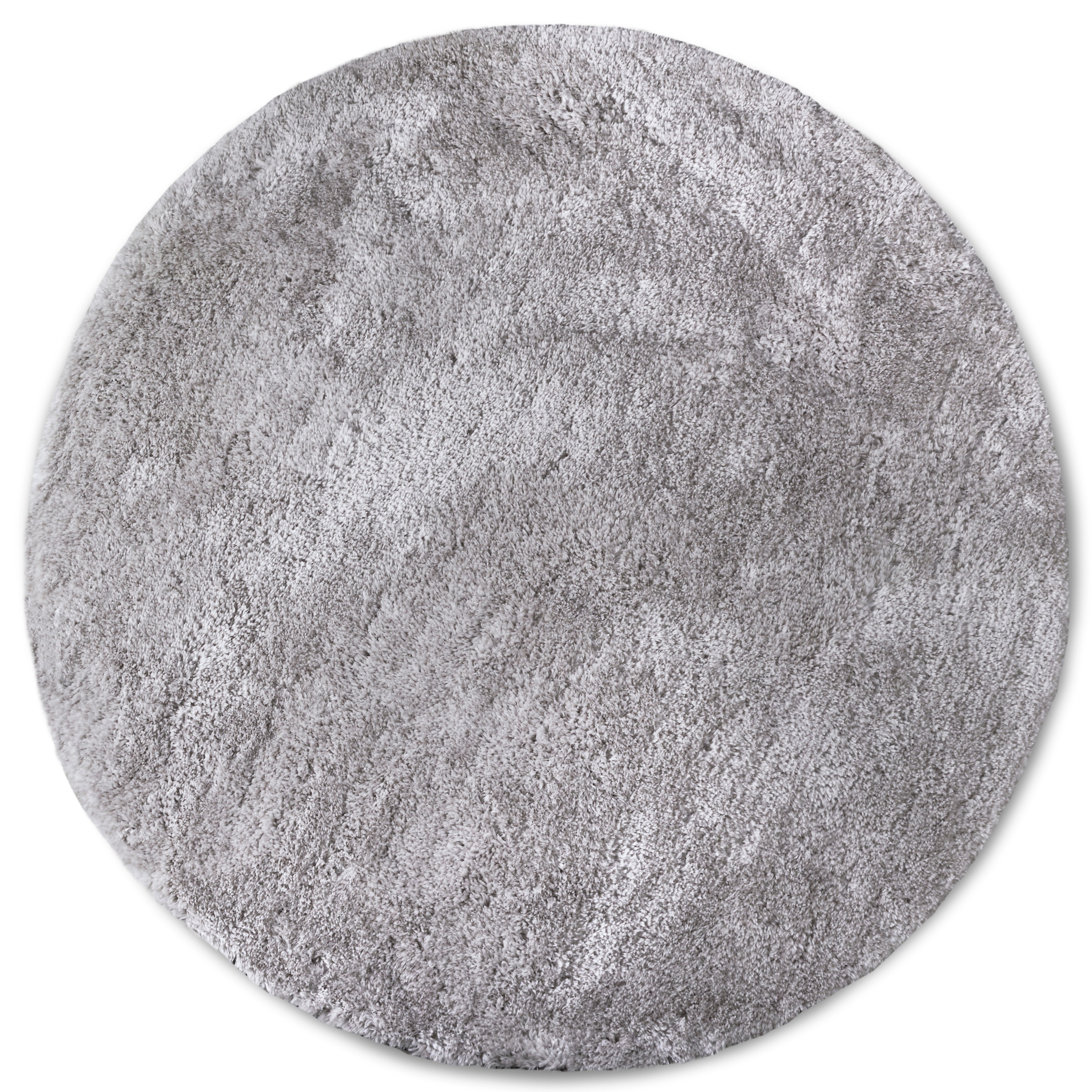 HANSE Home Hochflor-Teppich »Olaf«, rund, 38 mm Höhe, Langflor, Shaggy, einfarbig, flauschig, weich, glänzend, modern, uni