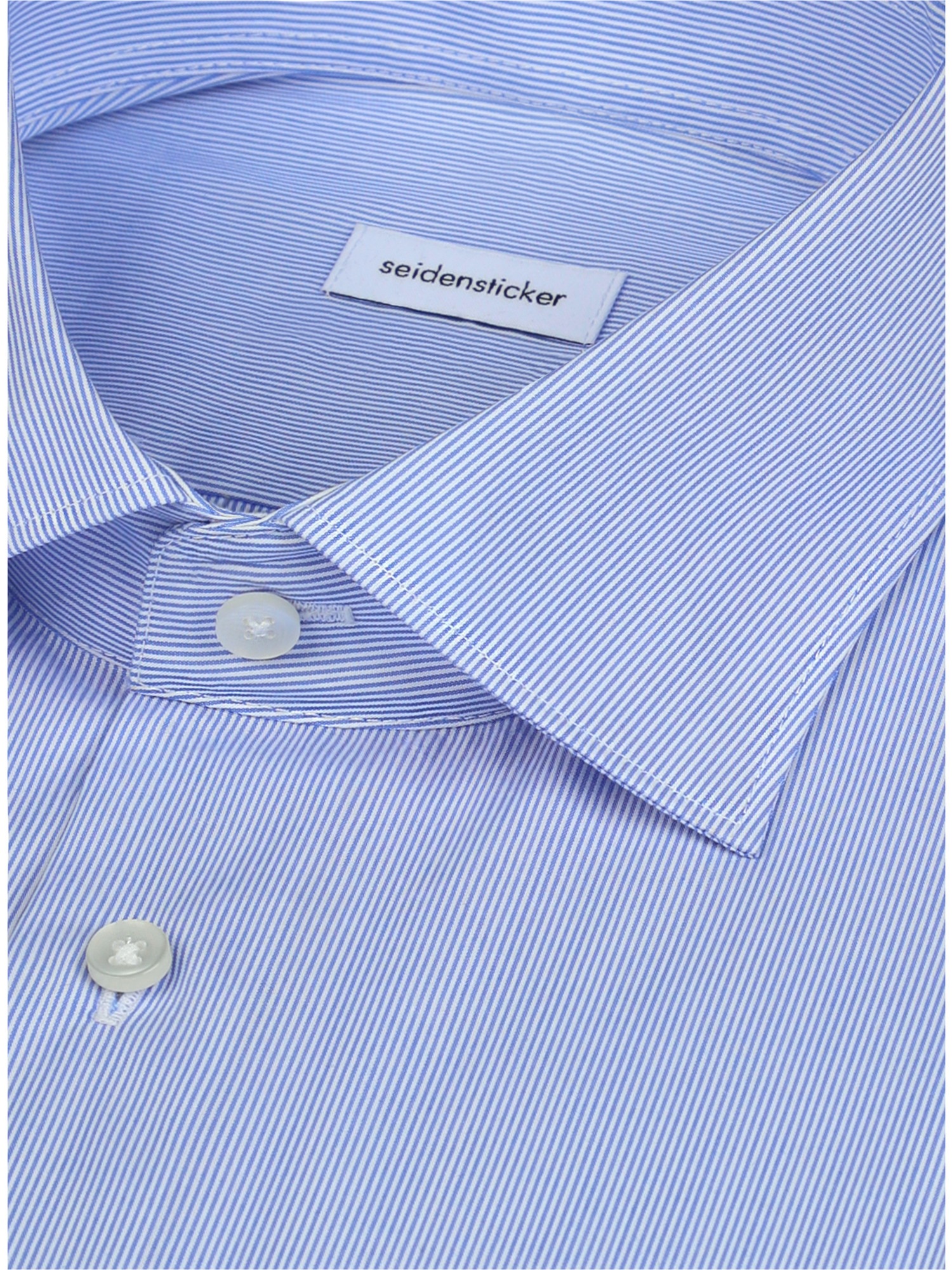 seidensticker Businesshemd »Schwarze Rose« X-Slim 1/1 Kentkragen Gestreift