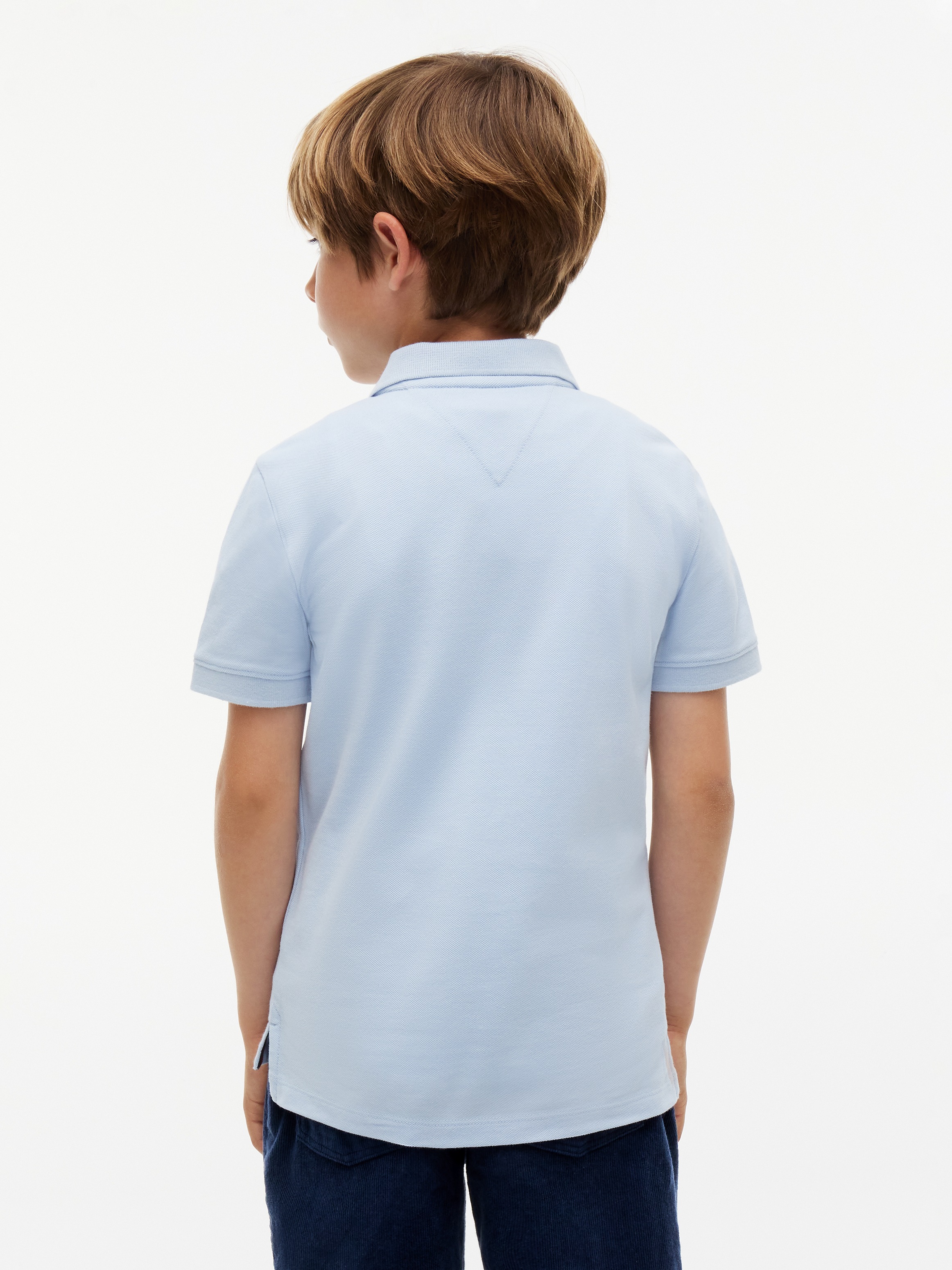 Tommy Hilfiger Poloshirt »FLAG POLO SS« mit Logostickerei