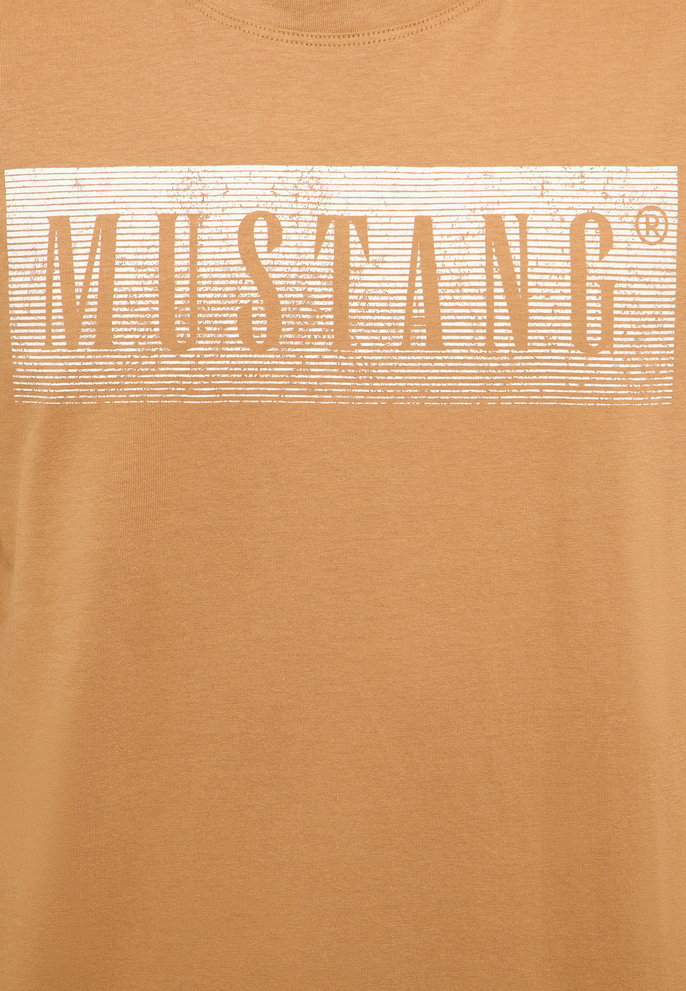 MUSTANG T-Shirt »MU-Austin Block Logo« Regular fit