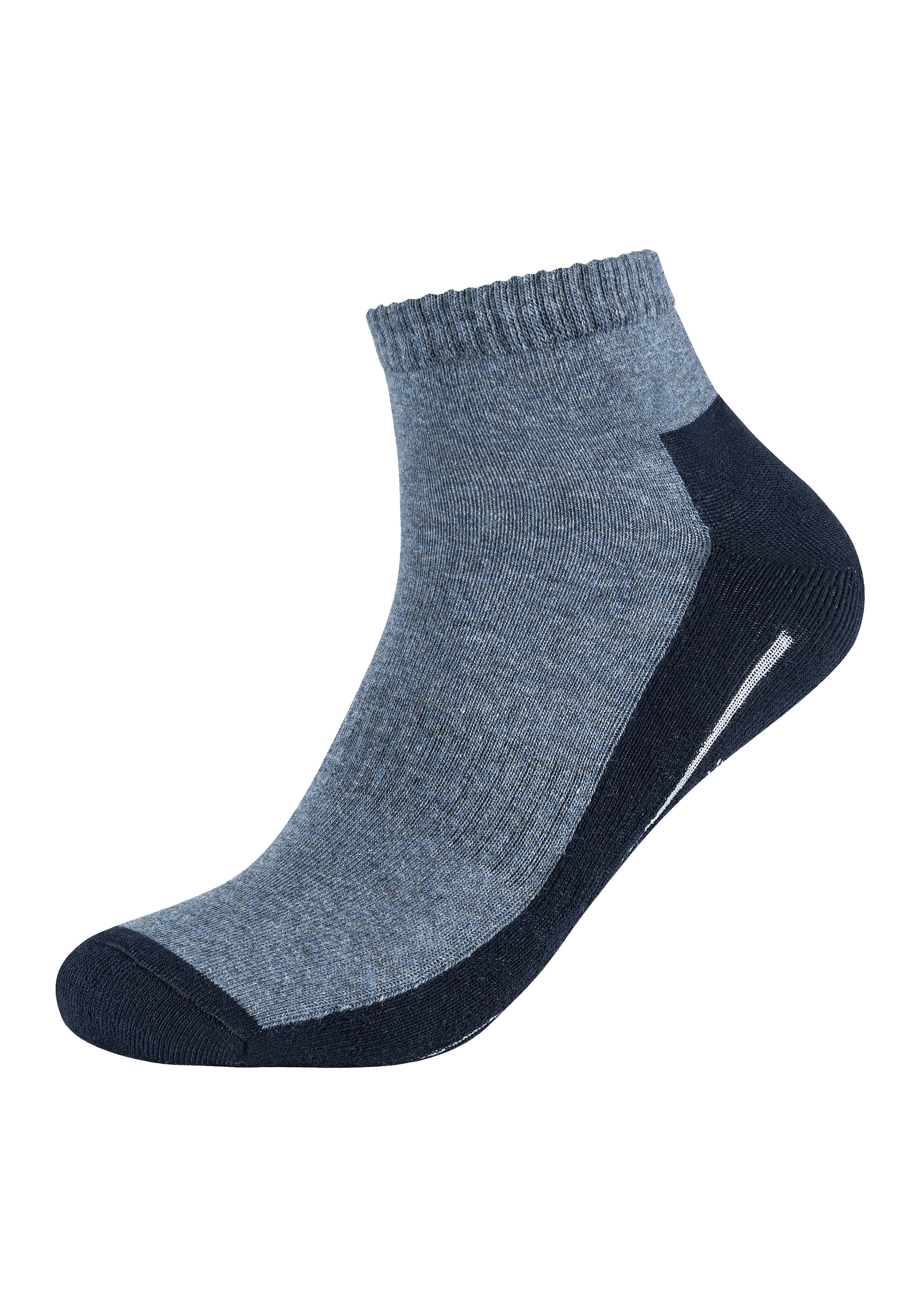 Camano Sportsocken »function«, (4 Paar), mit entlastender Halbplüschsohle