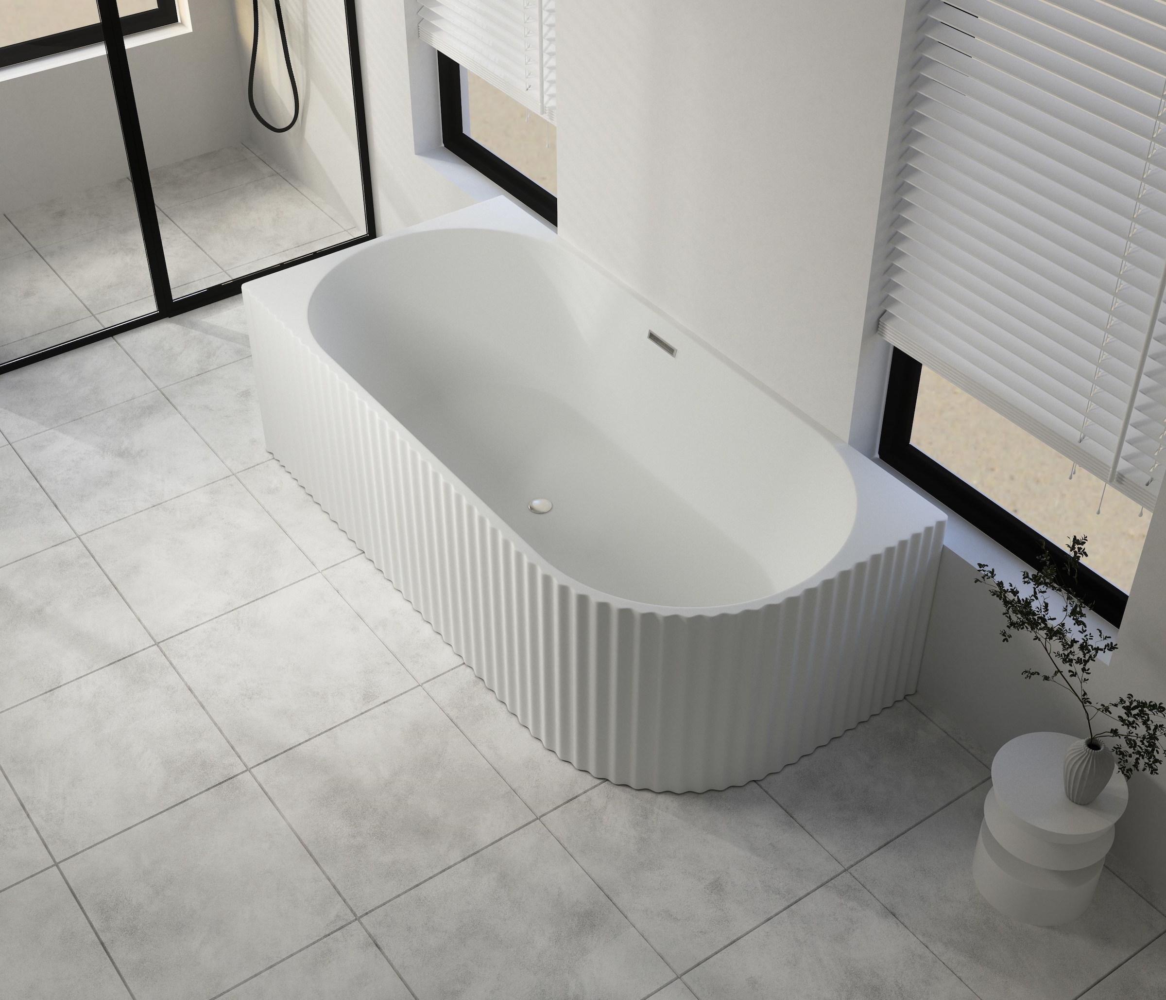 Sanotechnik Badewanne »BALI LINKS«, 170x80x56 cm, Acryl