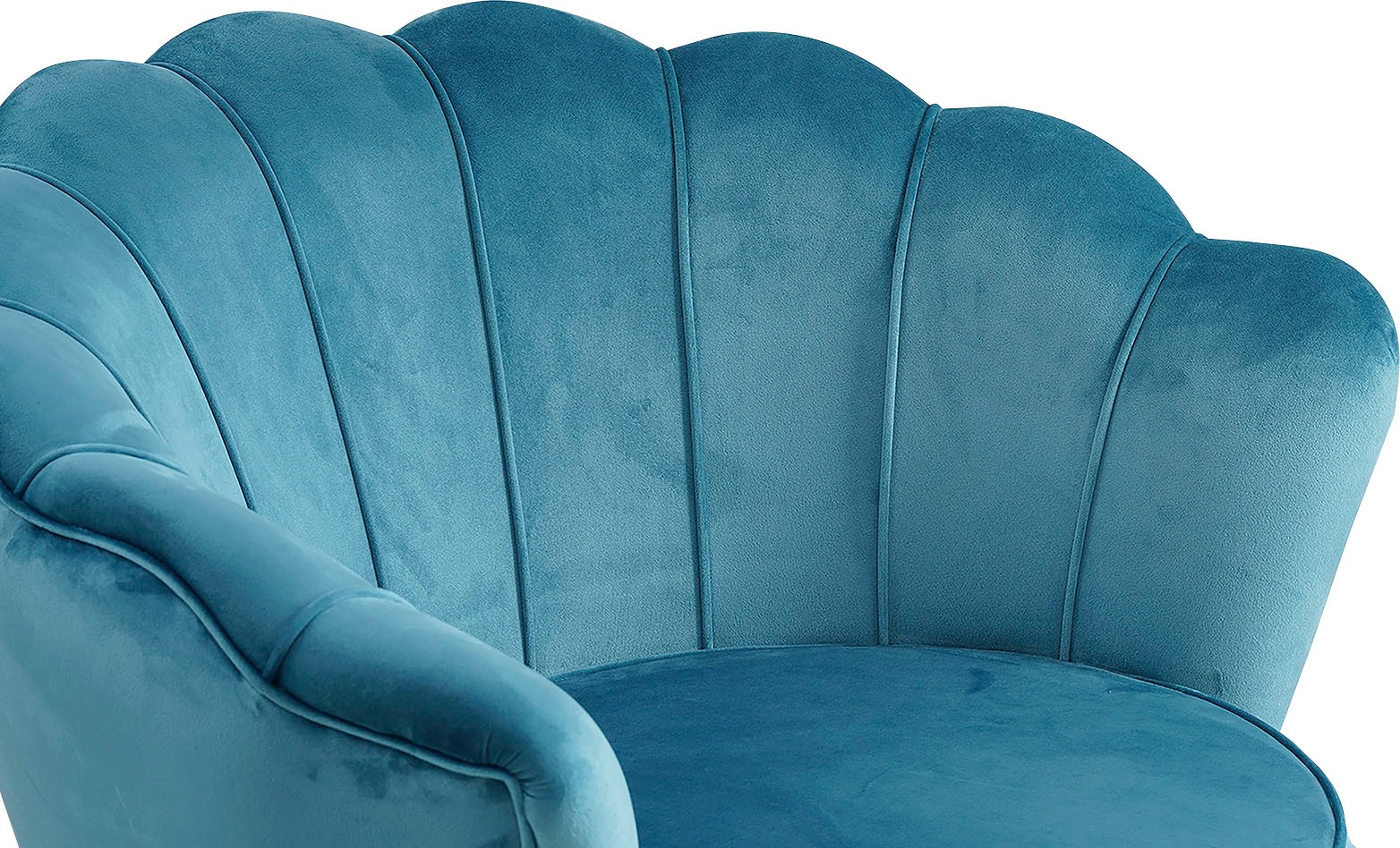 SalesFever Loungesessel »Clam - Design Loungesessel«, Prachtvoll extravagantes Design im Muschel-Look