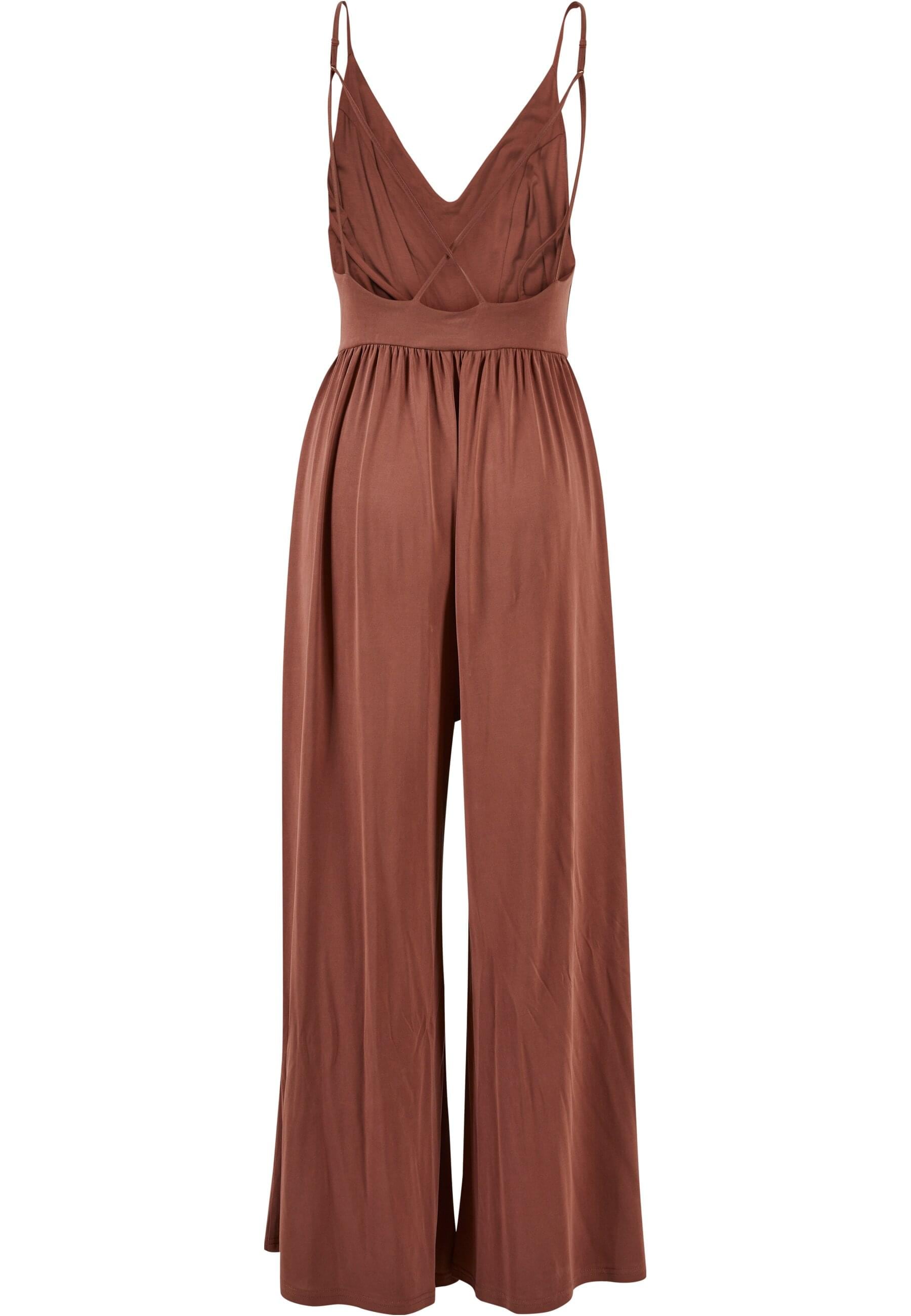 URBAN CLASSICS Jumpsuit »Urban Classics Damen Ladies Modal Spaghetti Jumpsuit«, (1 tlg.)