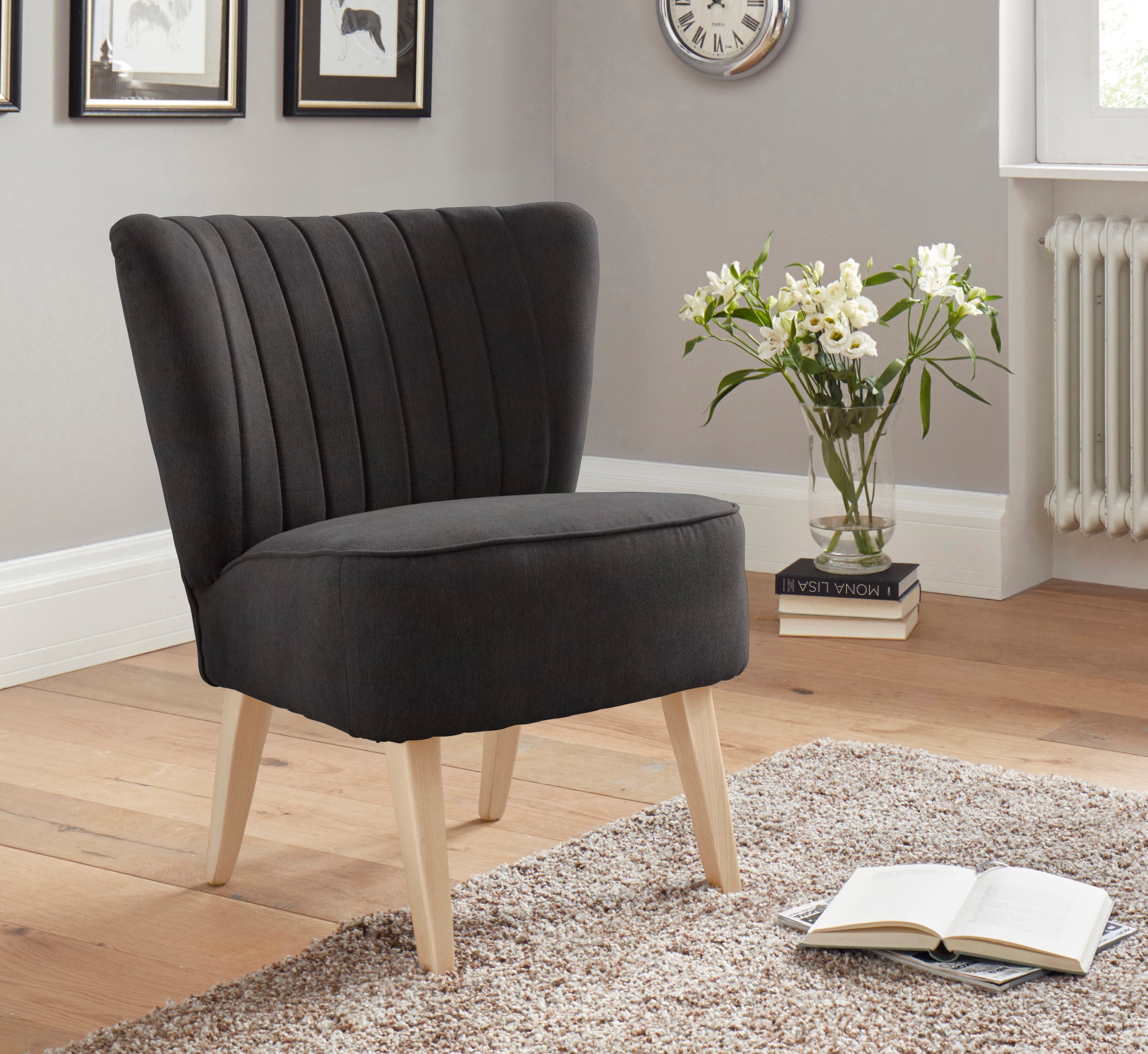 Home affaire Sessel "Campi" in verschiedenen Farben verfügbar, frei im Raum günstig online kaufen