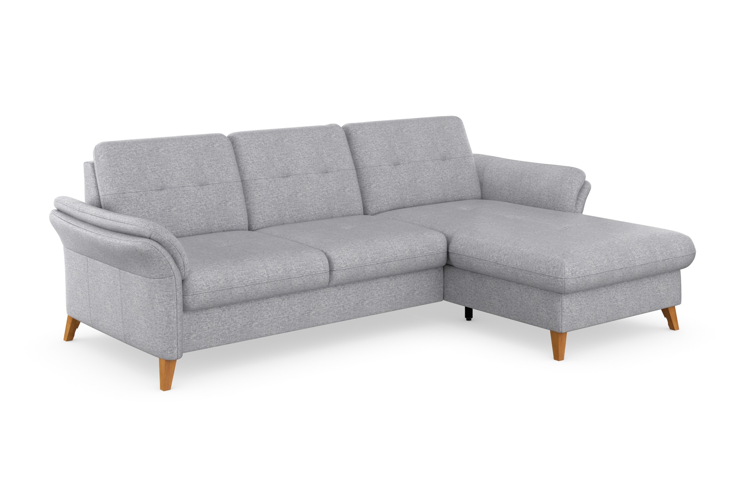 sit&more Ecksofa »Göteborg«, Sitztiefenverstellung und Federkern, wahlweise mit Bettfunktion