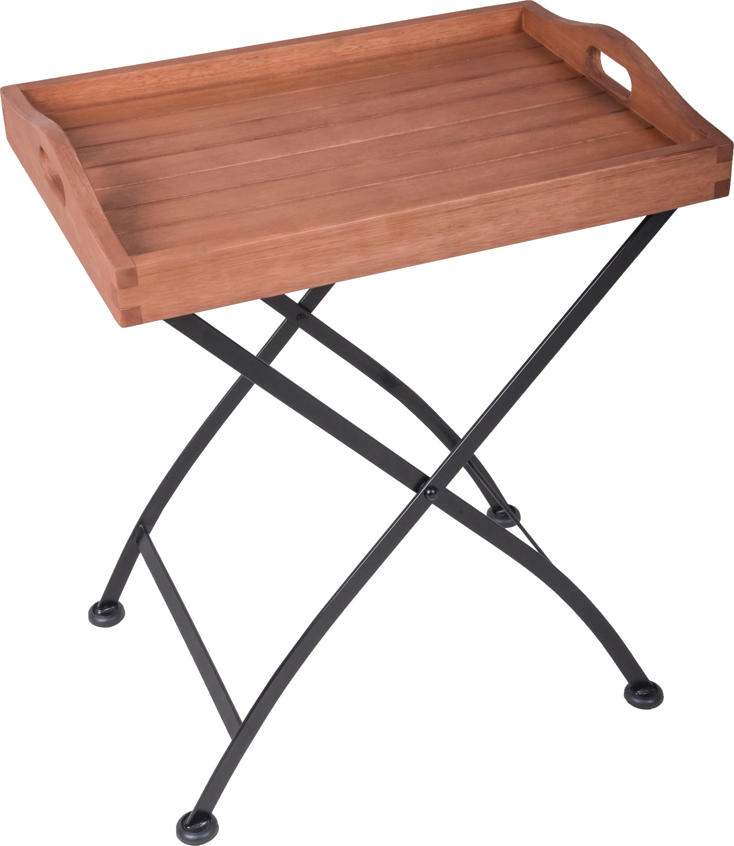 Garden Pleasure Gartentisch »Tabletttisch »WIEN««, BxTxH: 41x57x67 cm, viereckig, klappbar