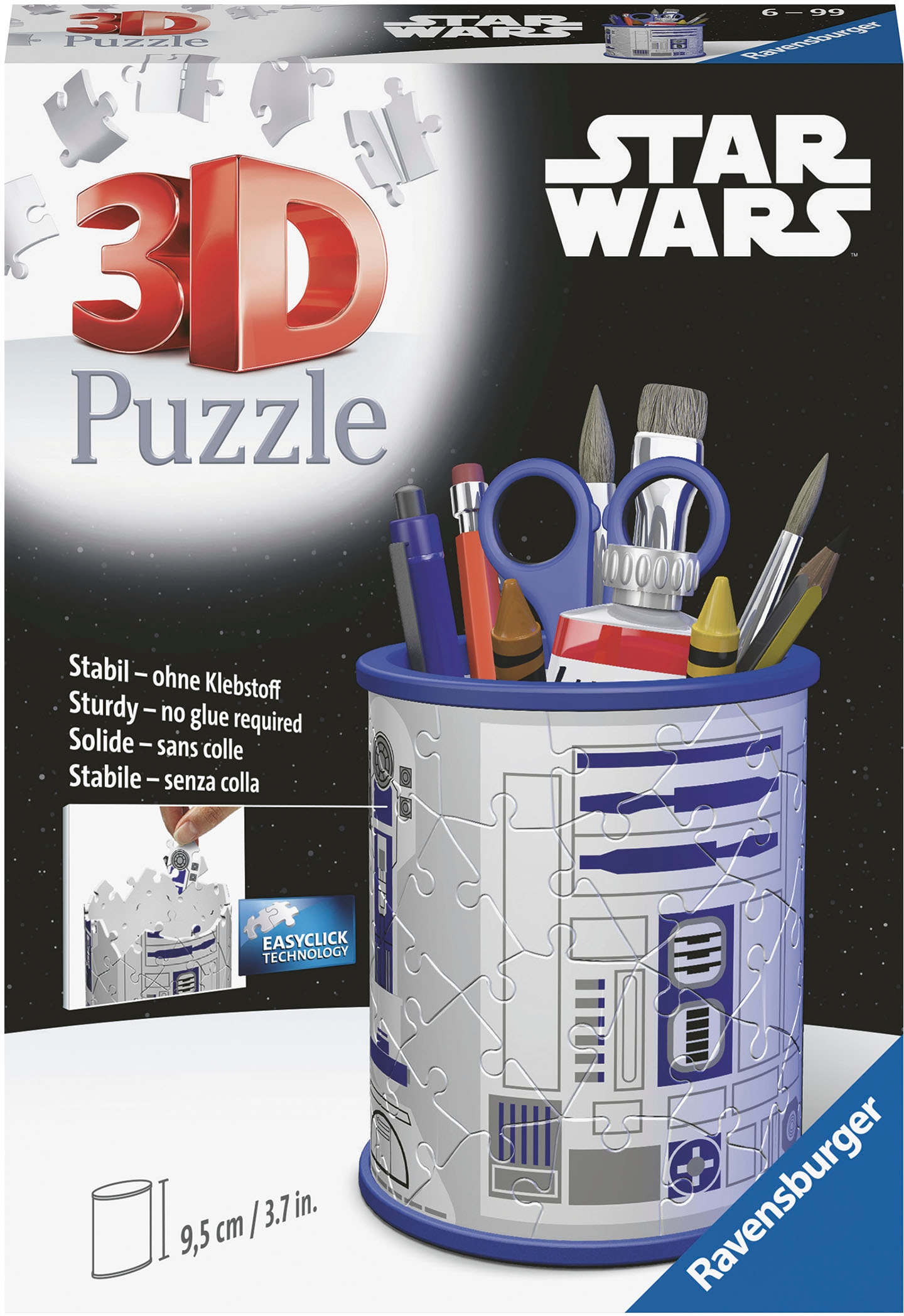 3D-Puzzle »Utensilo Star Wars R2D2«, Made in Europe; FSC®- schützt Wald - weltweit