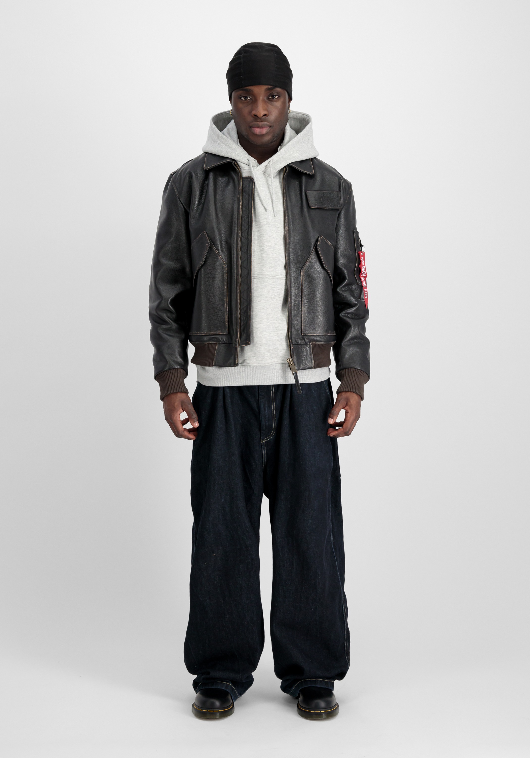 Alpha Industries Lederjacke »Alpha Industries Men - Leather & Vegan Jackets«