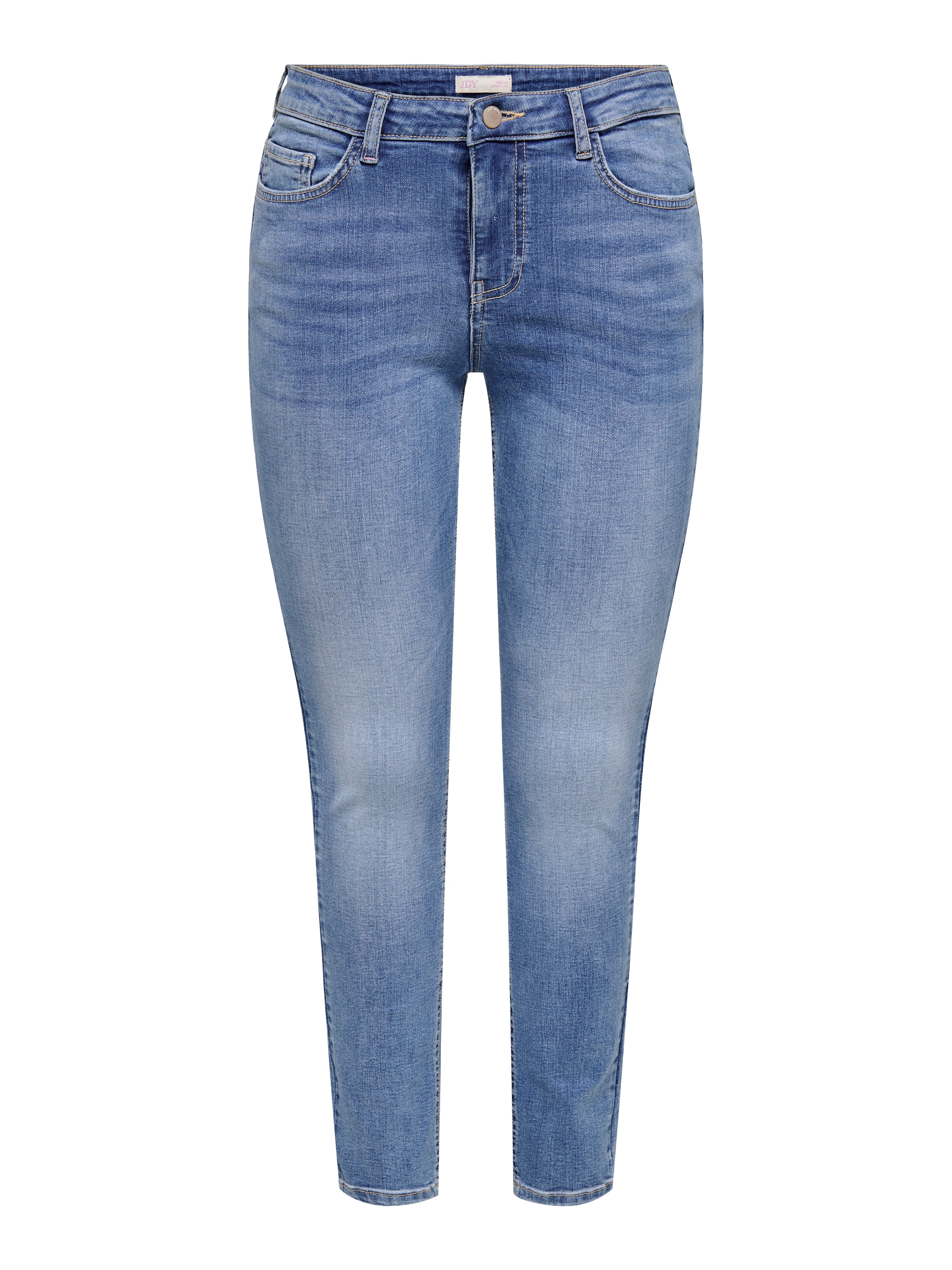 JDY Skinny-fit-Jeans »JDYFINA MW SKINNY ANK JNS MB NOOS DNM«