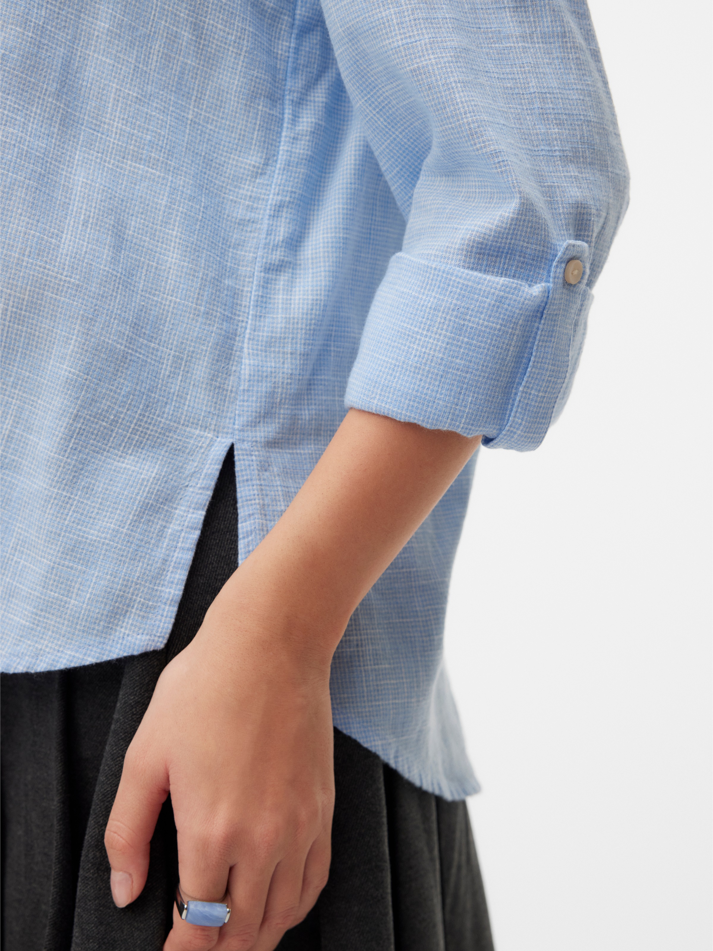 Thumbnail - Vero Moda Langarmbluse "VMTHILDE LS SHIRT WVN NOOS" Baumwolle