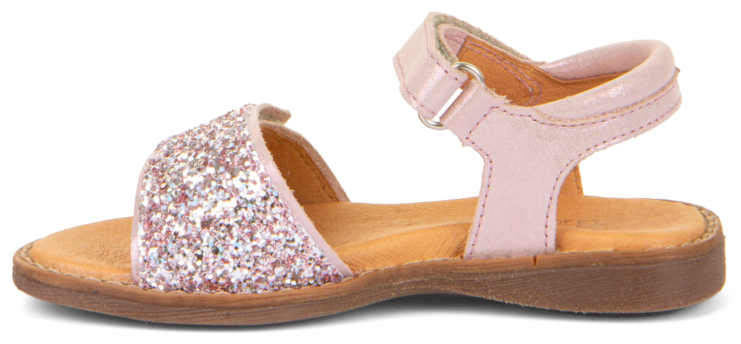 froddo® Sandale »Lore Sparkle«, Sommerschuh, Klettschuh, Sandalette, mit zwei Klettverschlüssen