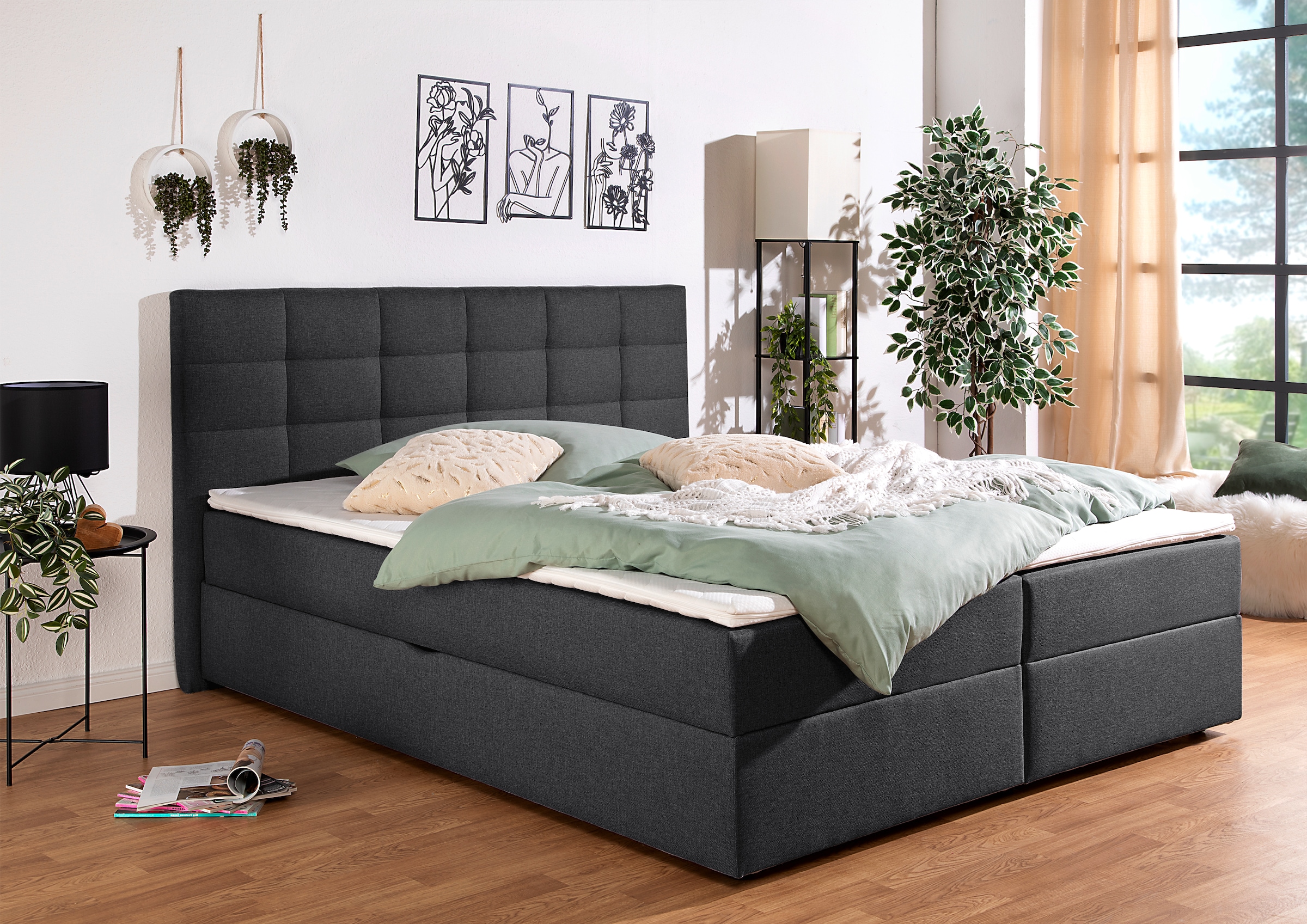 Home affaire Boxbett "Ovalo auch in Überlänge erhältlich" wahlweise mit Bet günstig online kaufen