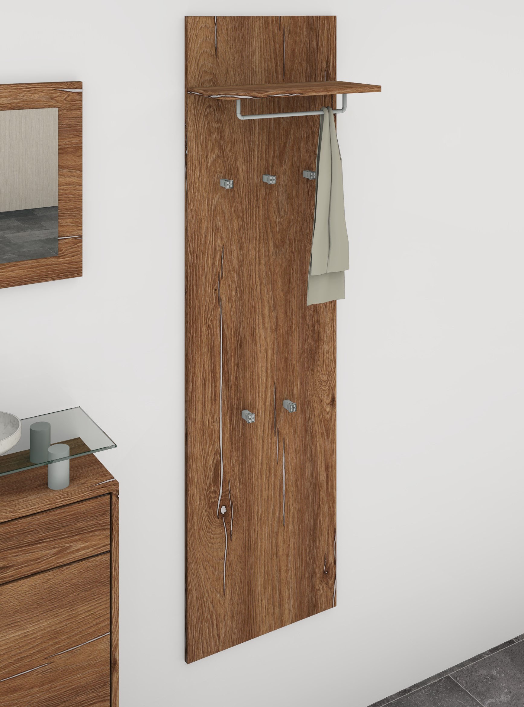 borchardt Möbel Garderobenpaneel »Oliva«, Höhe 160 cm