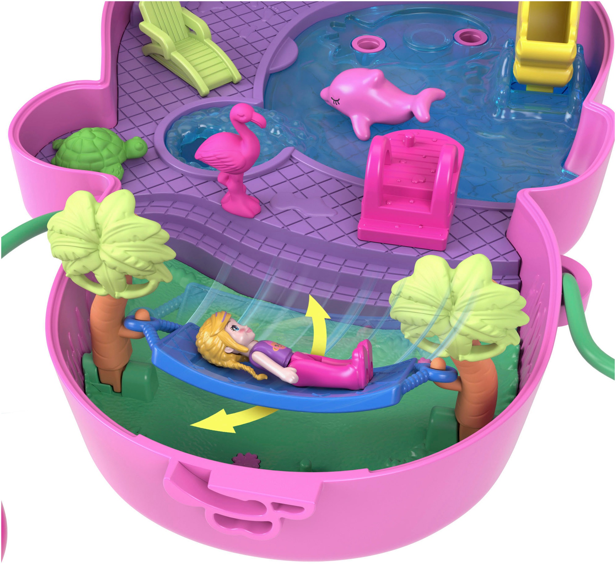 Polly Pocket Spielwelt »Affenmama und Baby Spielset«