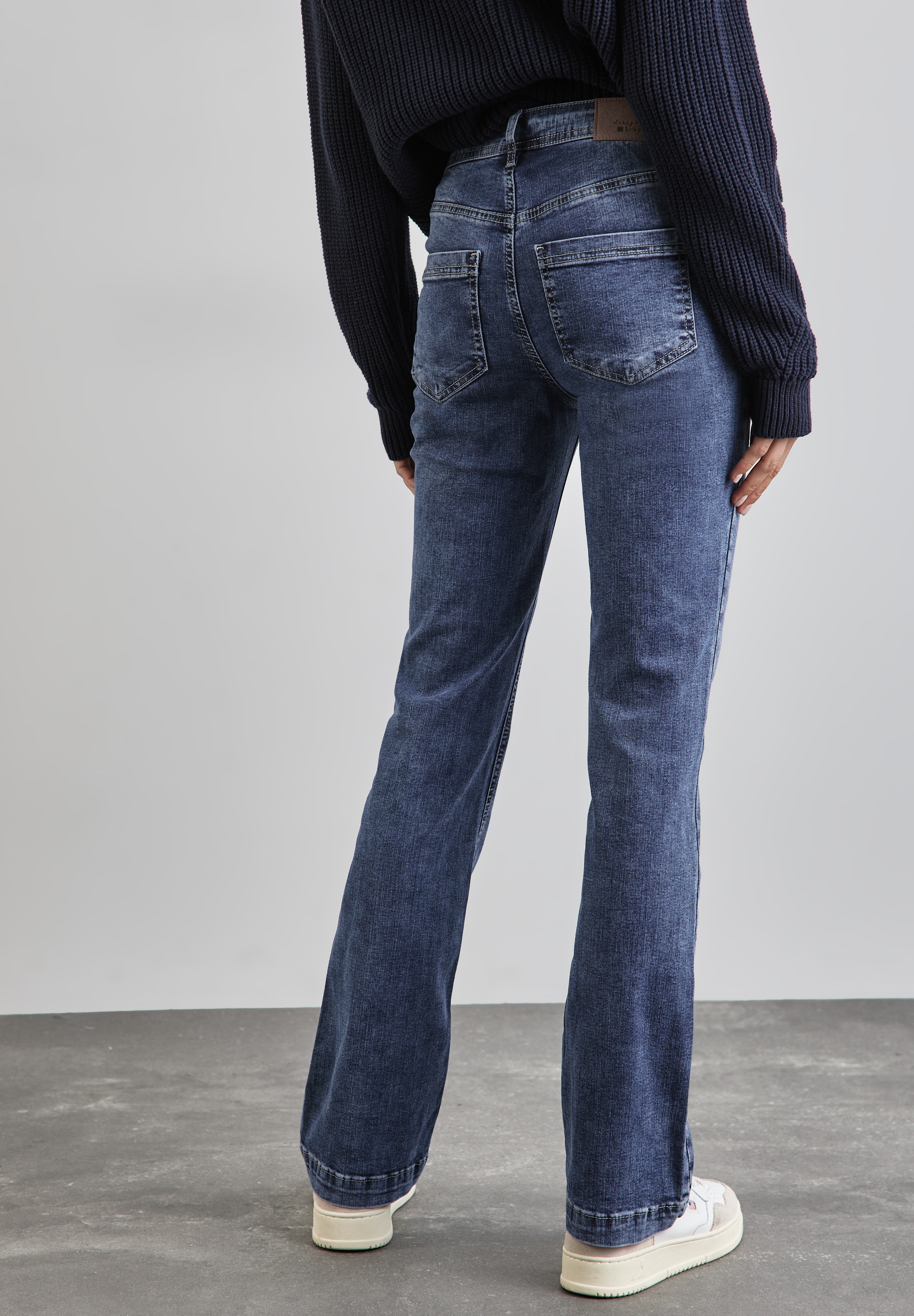 Gerade Jeans, High Waist