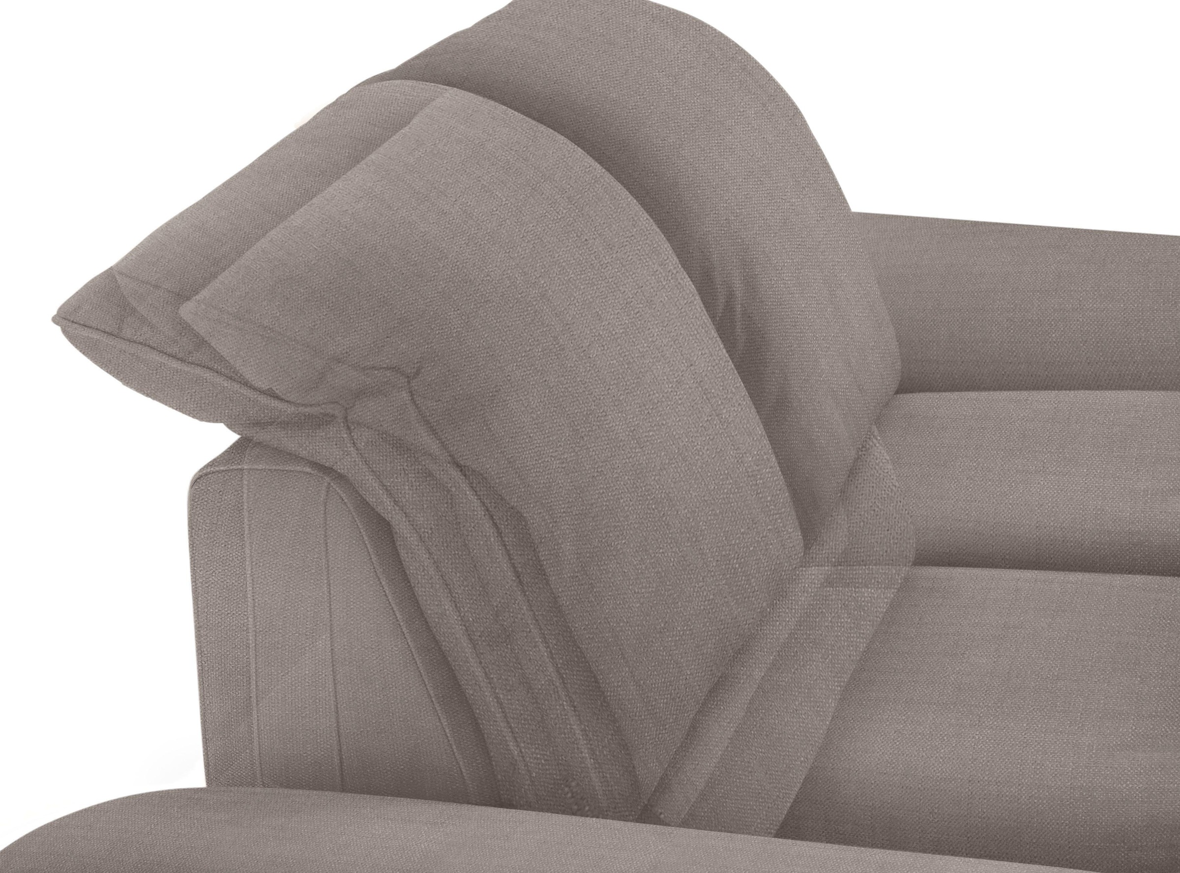 W.SCHILLIG 2-Sitzer »enjoy&MORE« mit Sitztiefenverstellung, Füße silber matt, Breite 202 cm