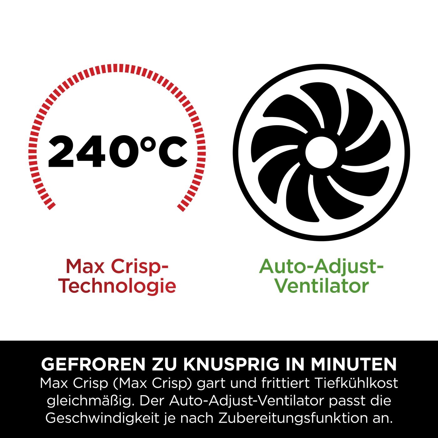 NINJA Heißluftfritteuse »6-in-1 Dual Zone Air Fryer 7,6L DZ300EU« 2470 W