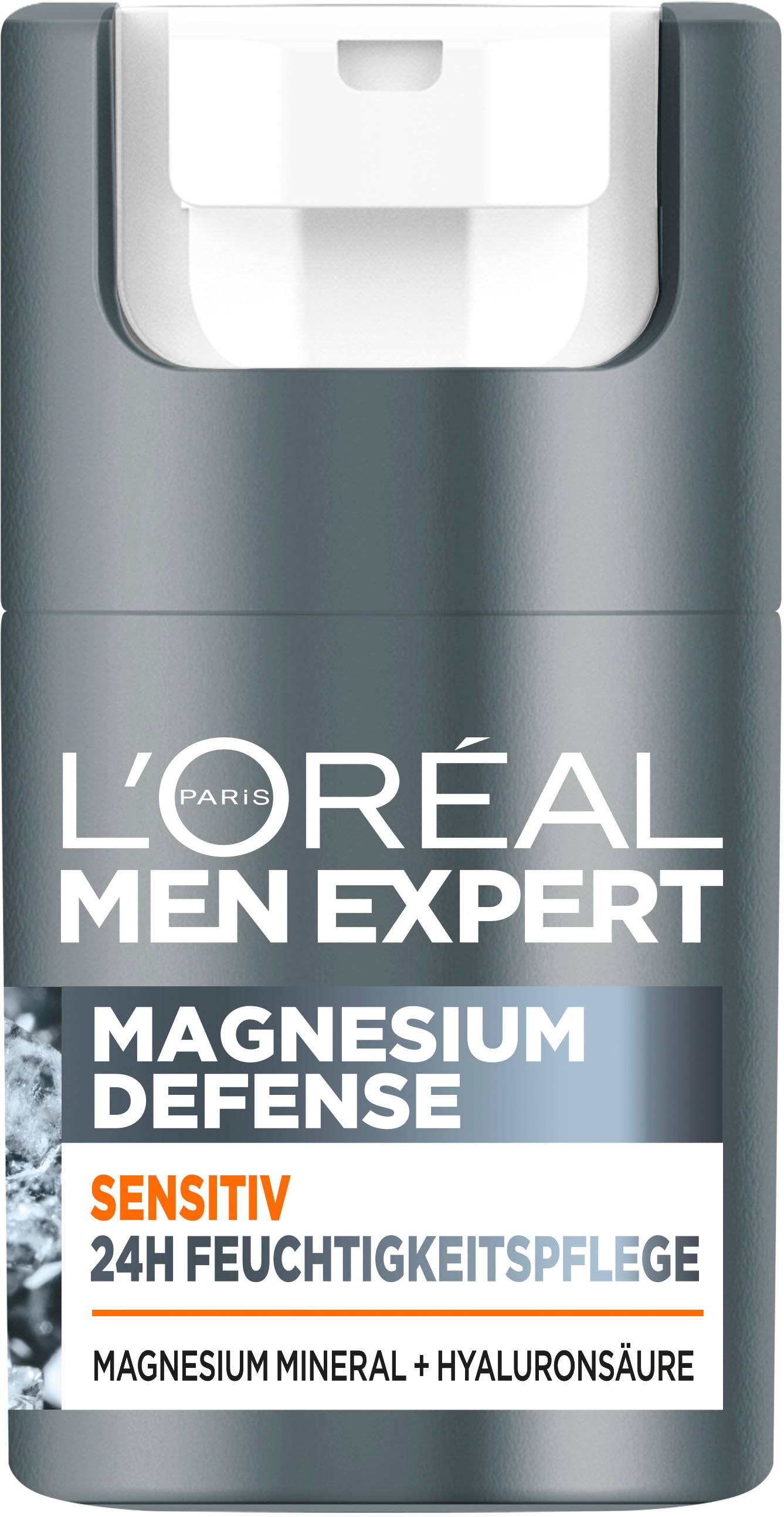 L'ORÉAL PARIS MEN EXPERT Gesichtsgel »Magnesium Defense Pflege«, mit hoher Wirksamkeit