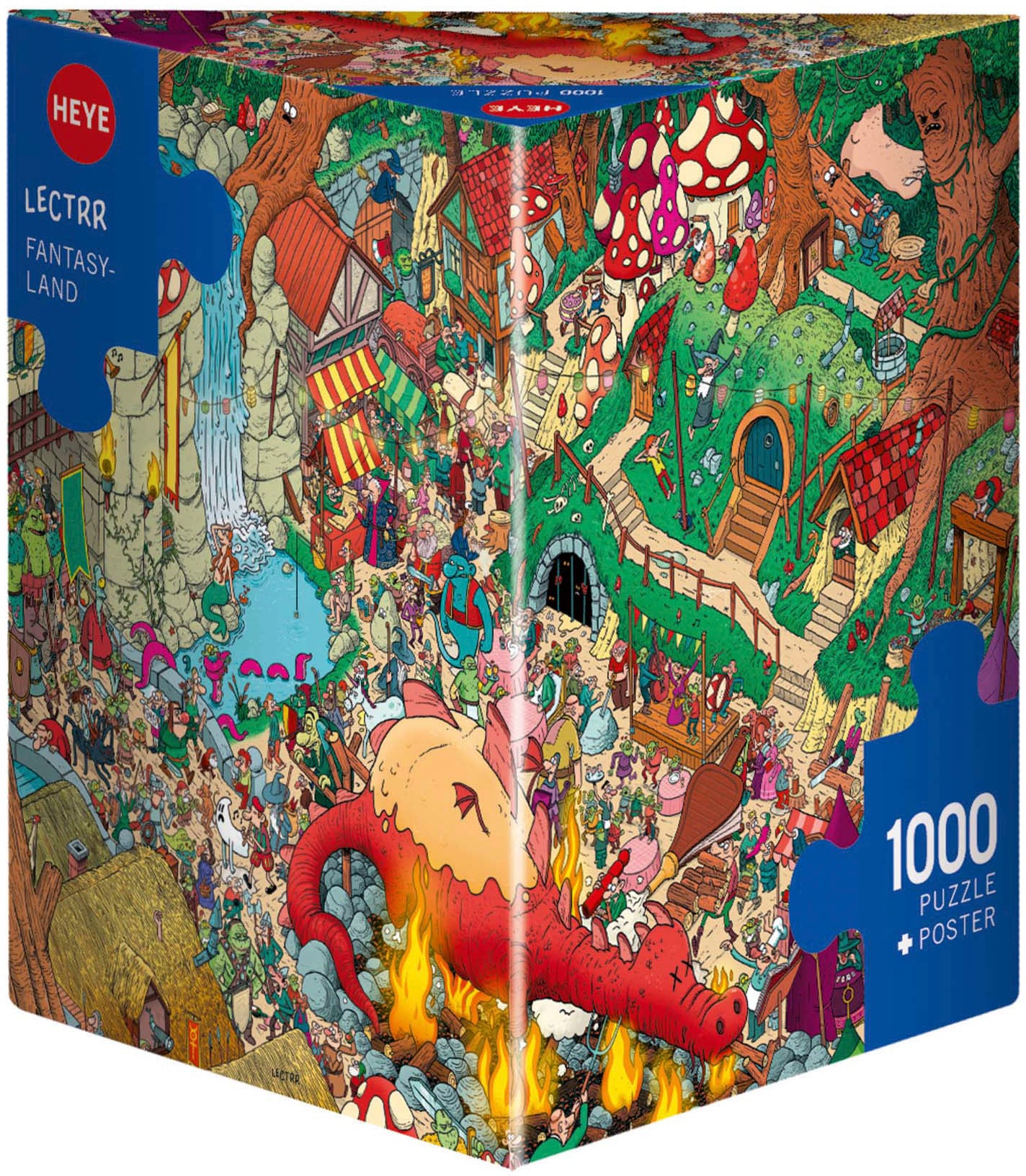 Puzzle »Fantasyland«, Made in Europe