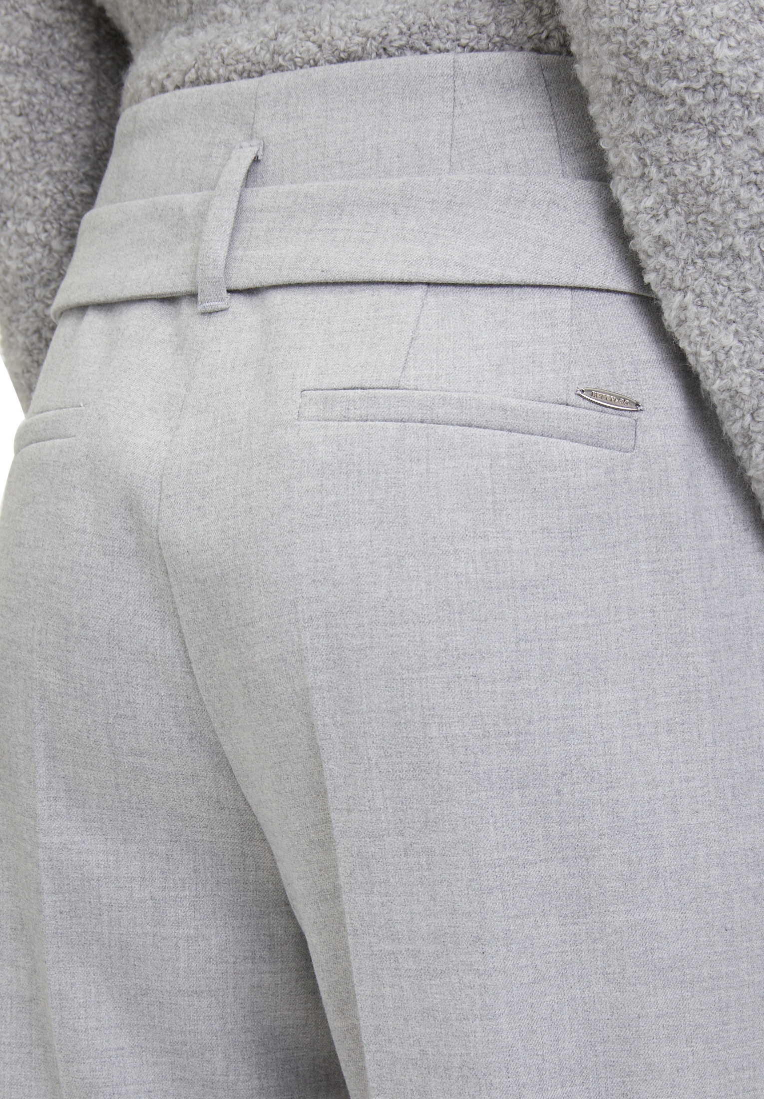 Betty&Co Stoffhose »Betty & Co Damen Stoffhose mit Gürtel«, Mit Gürtel