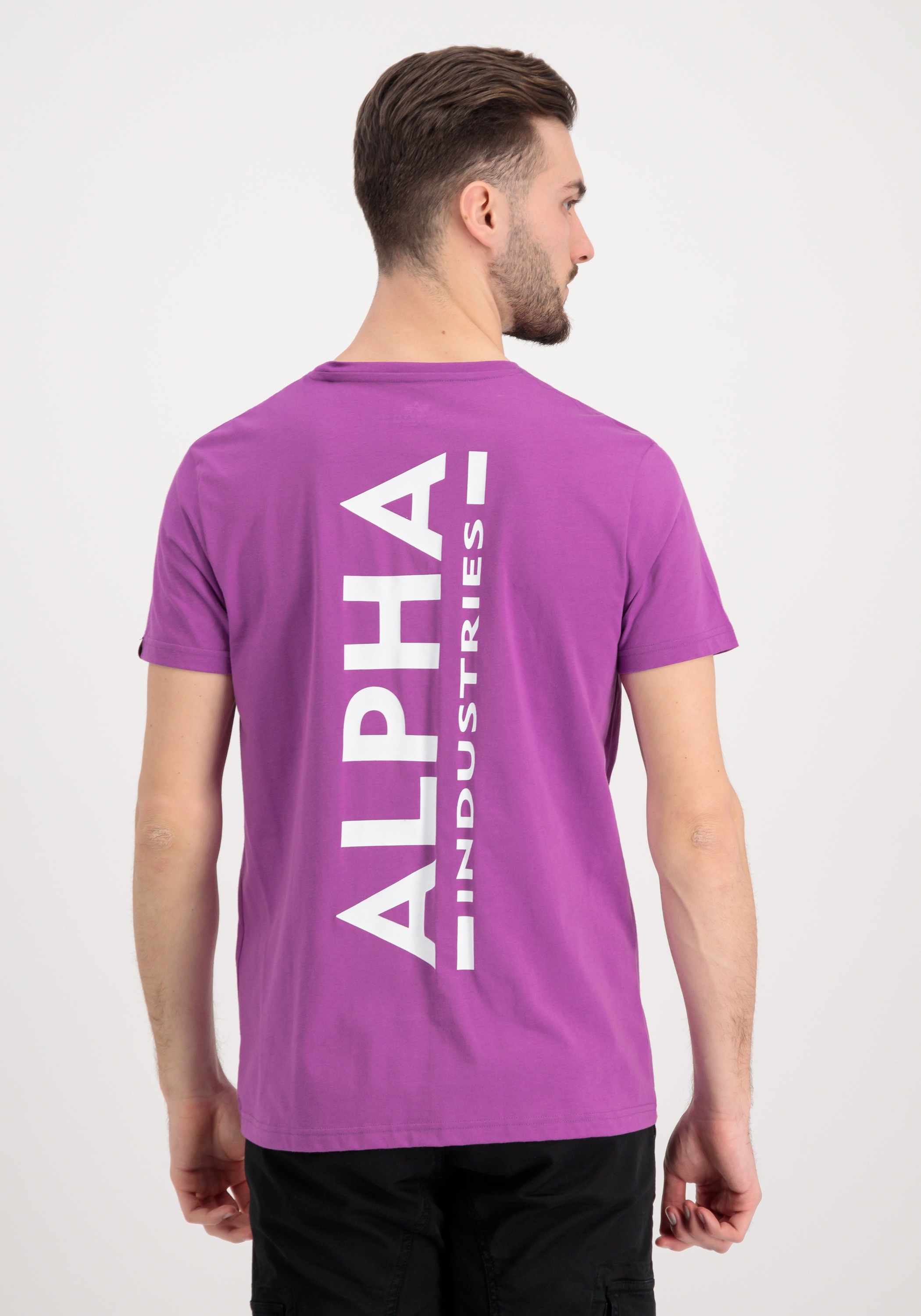 Alpha Industries T-Shirt "Alpha Industries Men - T-Shirts Backprint T-Shirt günstig online kaufen