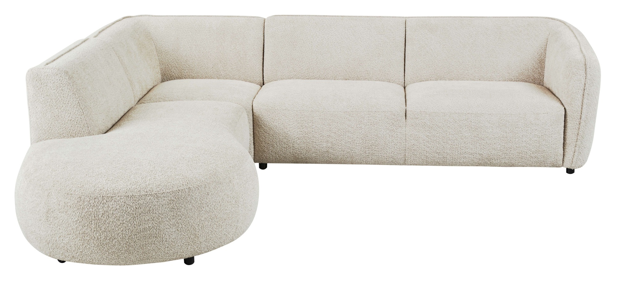 andas Ecksofa »Ostrup«, schlichtes modernes Design, in verschiedenen Farben