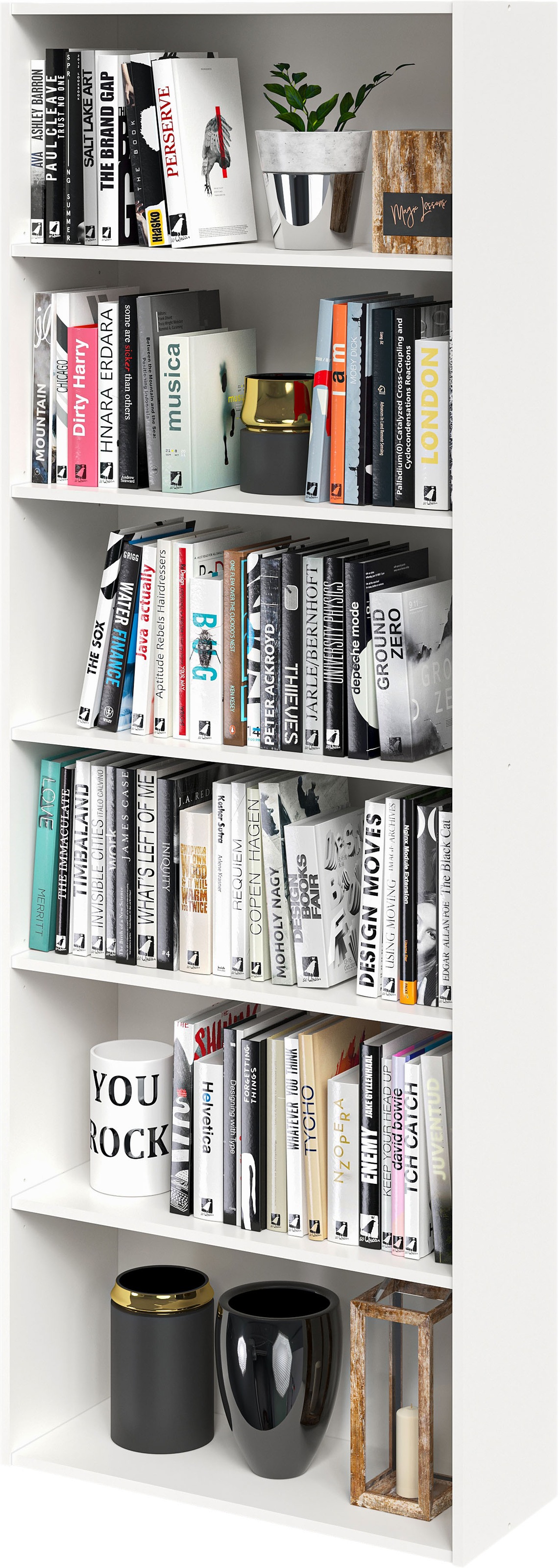 FMD Bücherregal "Bitz" offene Fächer, variable Einlegeböden, beliebig erwei günstig online kaufen