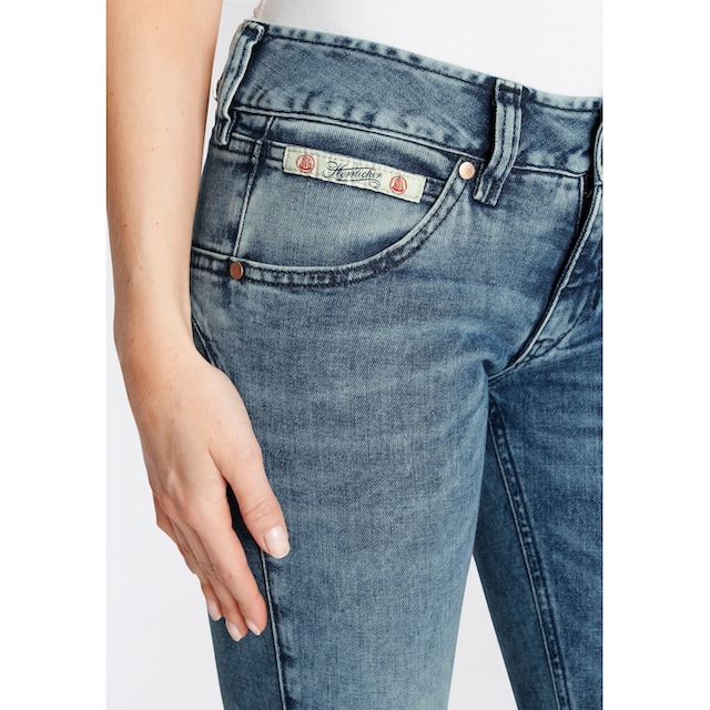 Herrlicher Slim-fit-Jeans »TOUCH«, mit verzierten Gesäßtaschen für  bestellen | BAUR