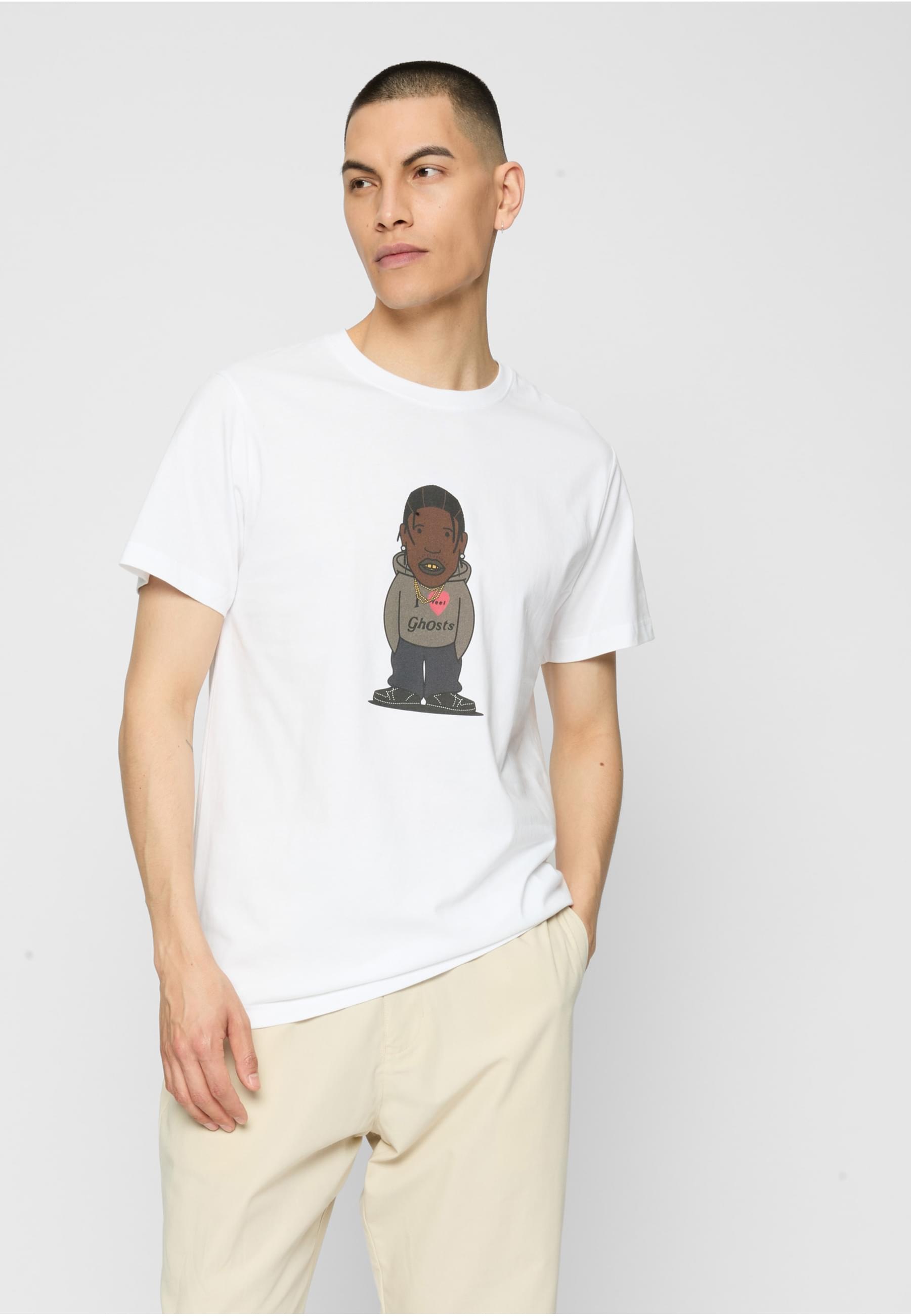 MisterTee T-Shirt »MisterTee Herren Texas Sketch Tee«, (1 tlg.)